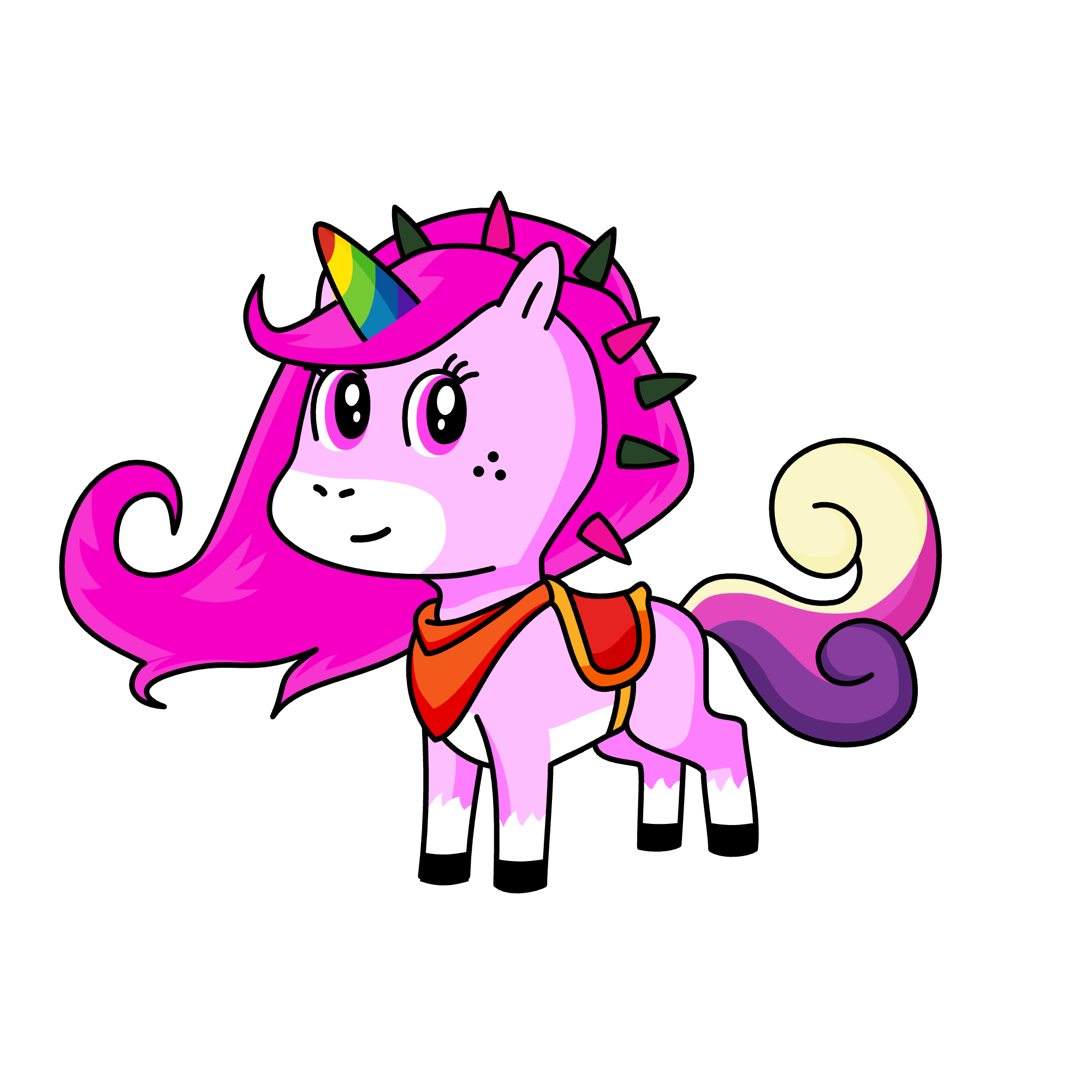 Carol Oeller, the unicorn