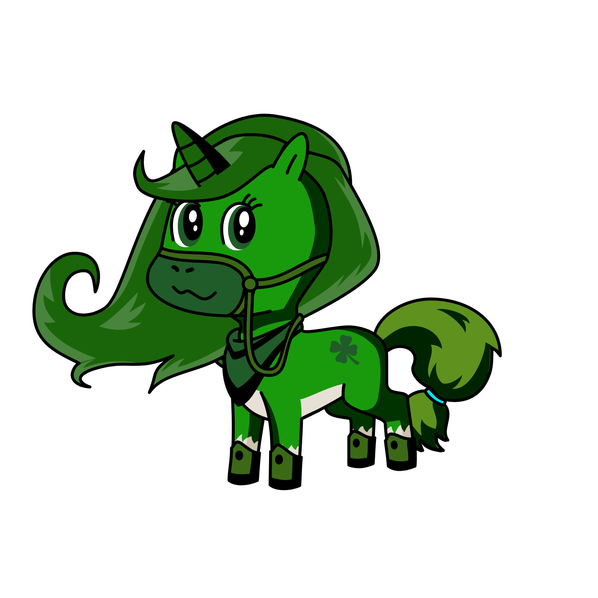 CLOVER, the unicorn