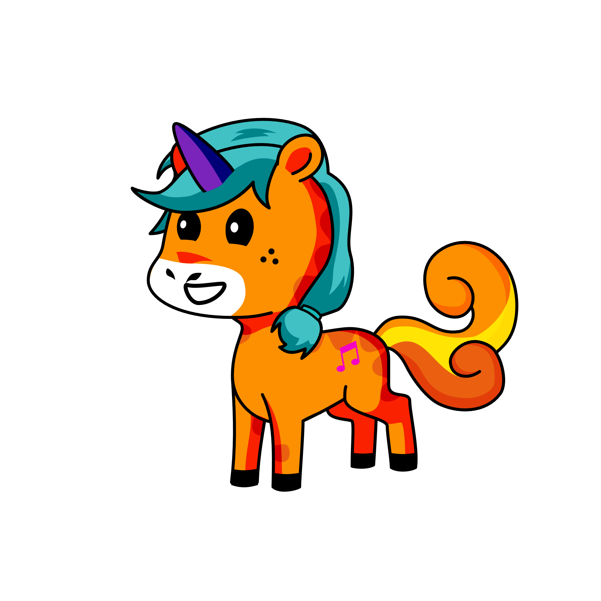12345678910, the unicorn