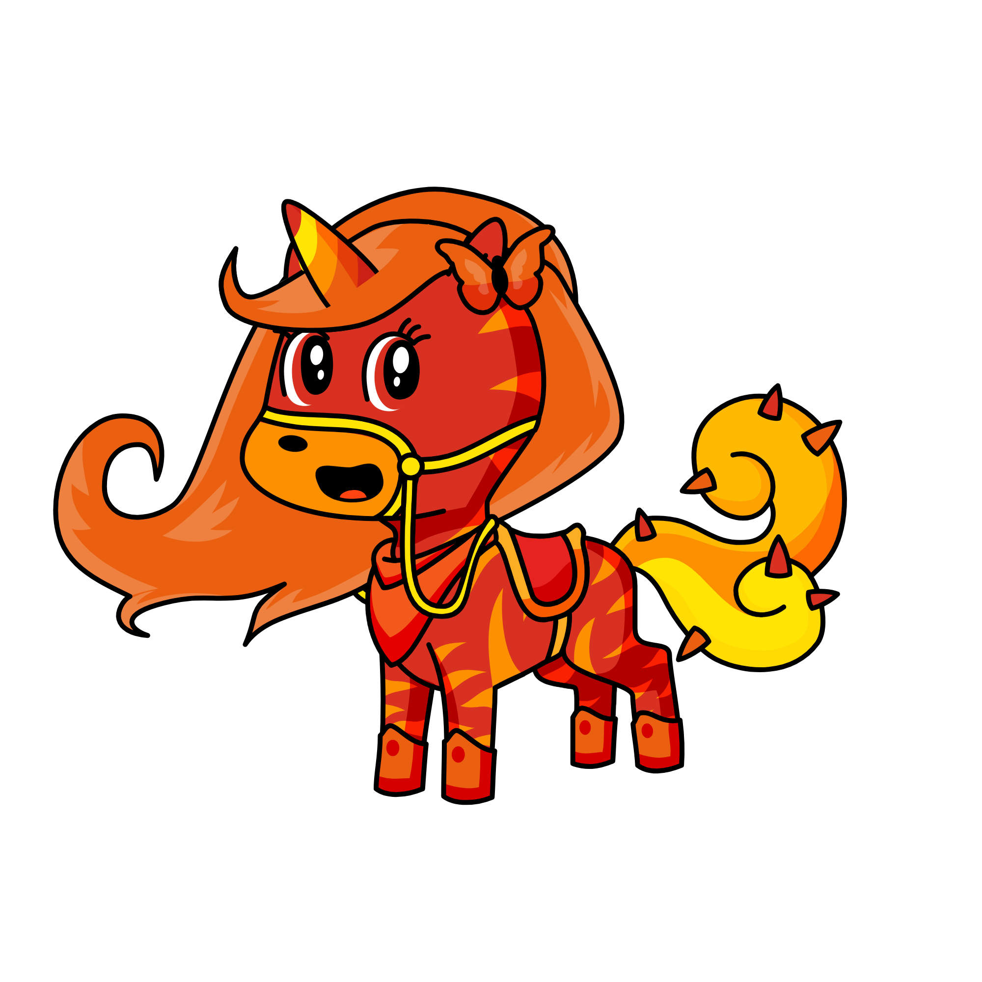 hot, the unicorn