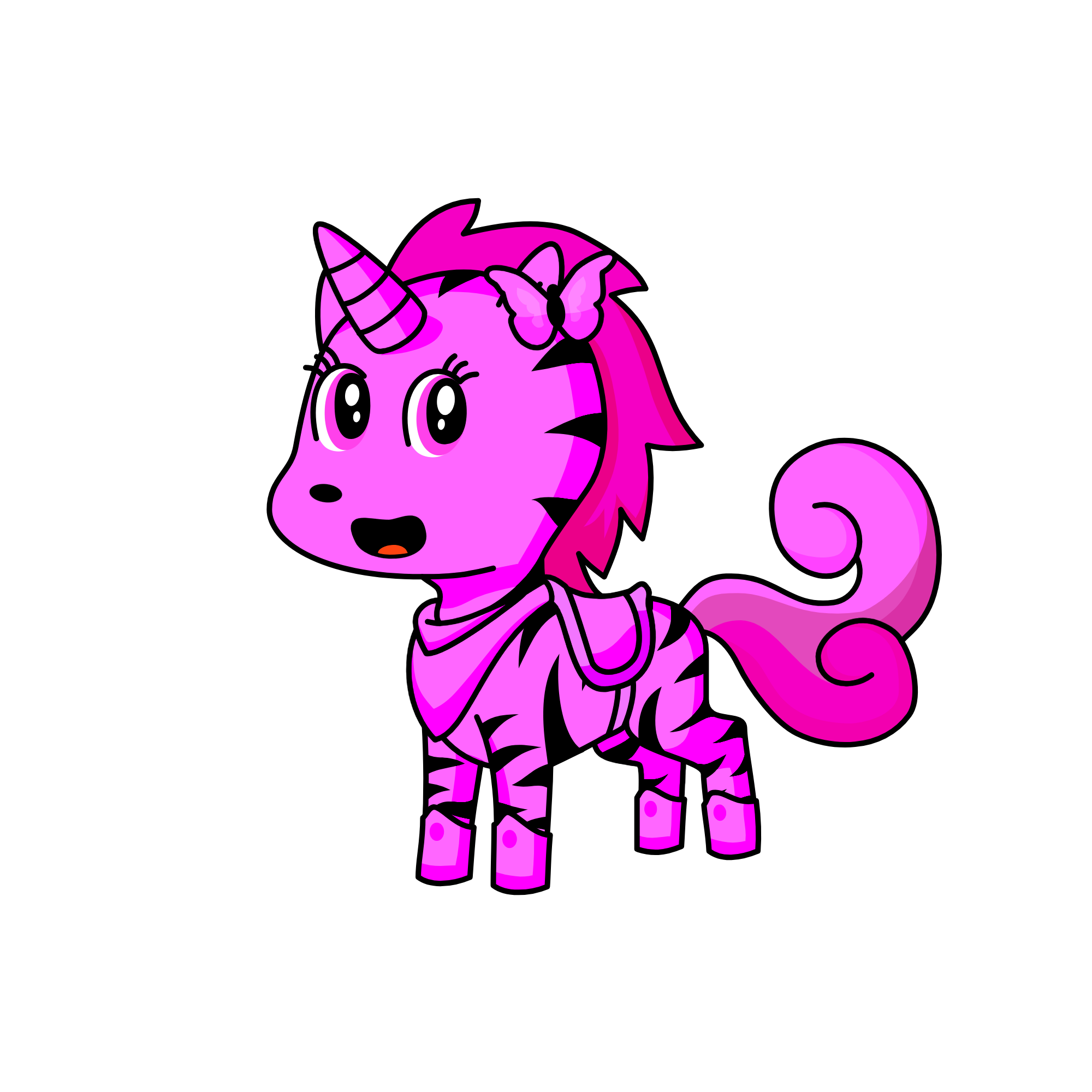 pinky, the unicorn