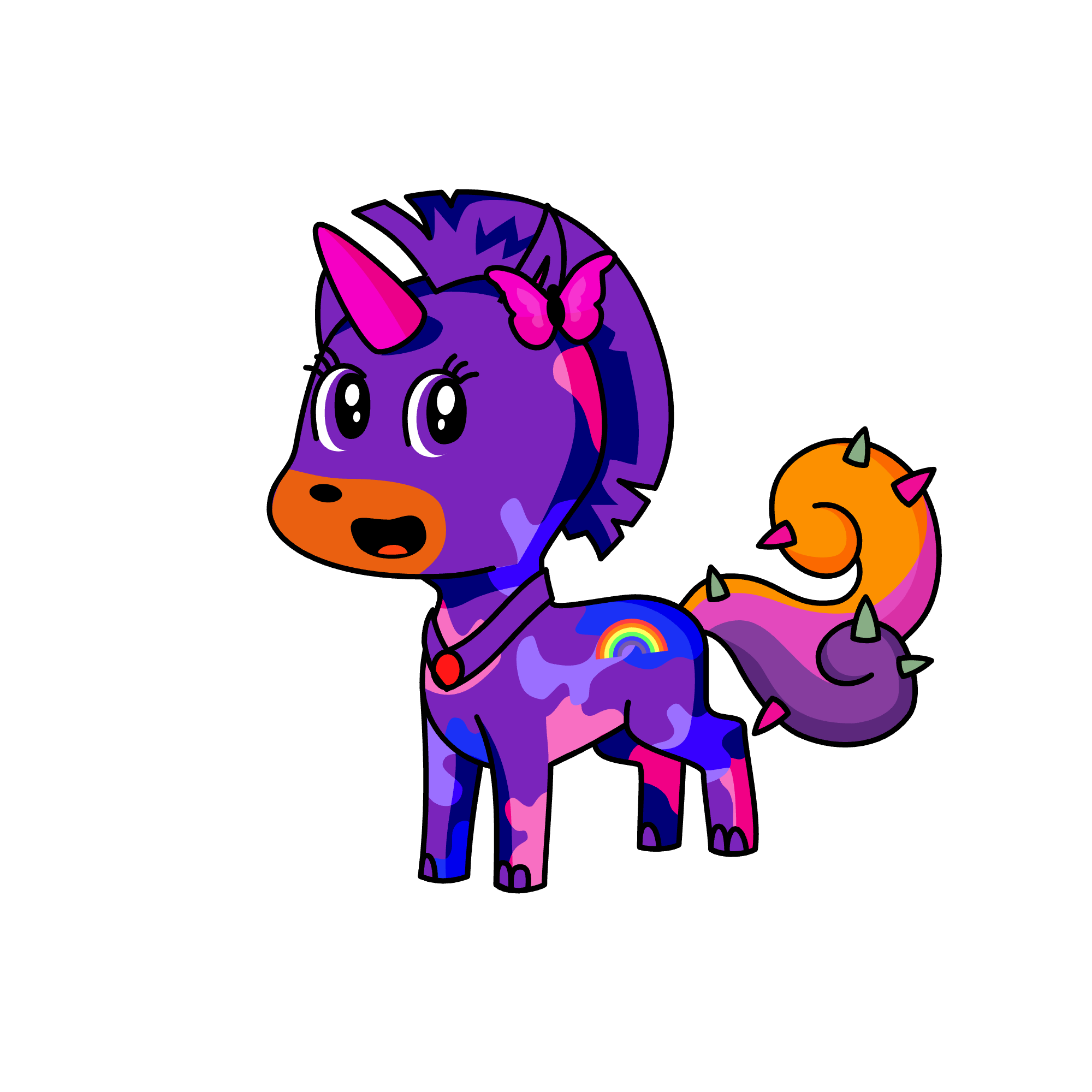 tina, the unicorn