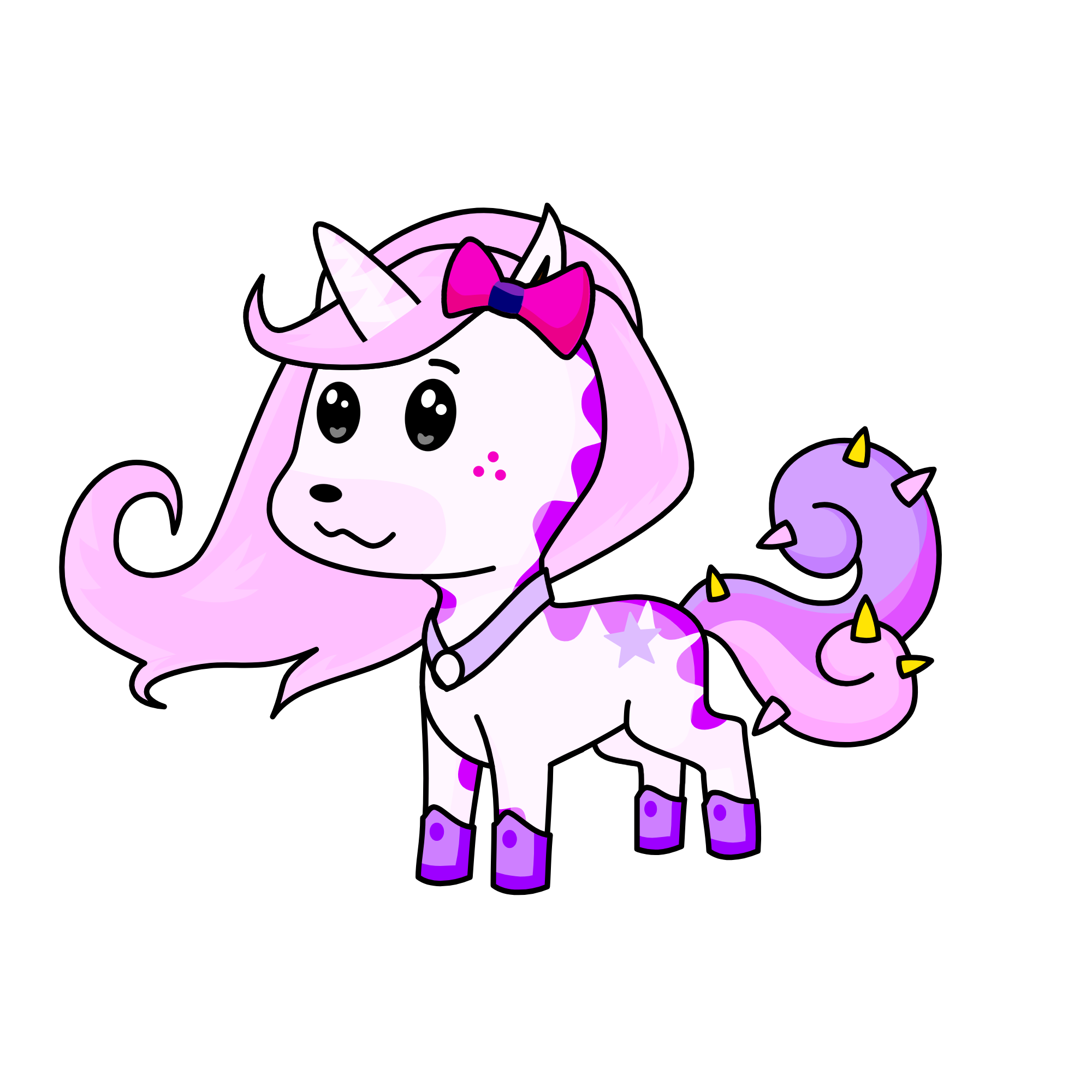 Shimmer, the unicorn