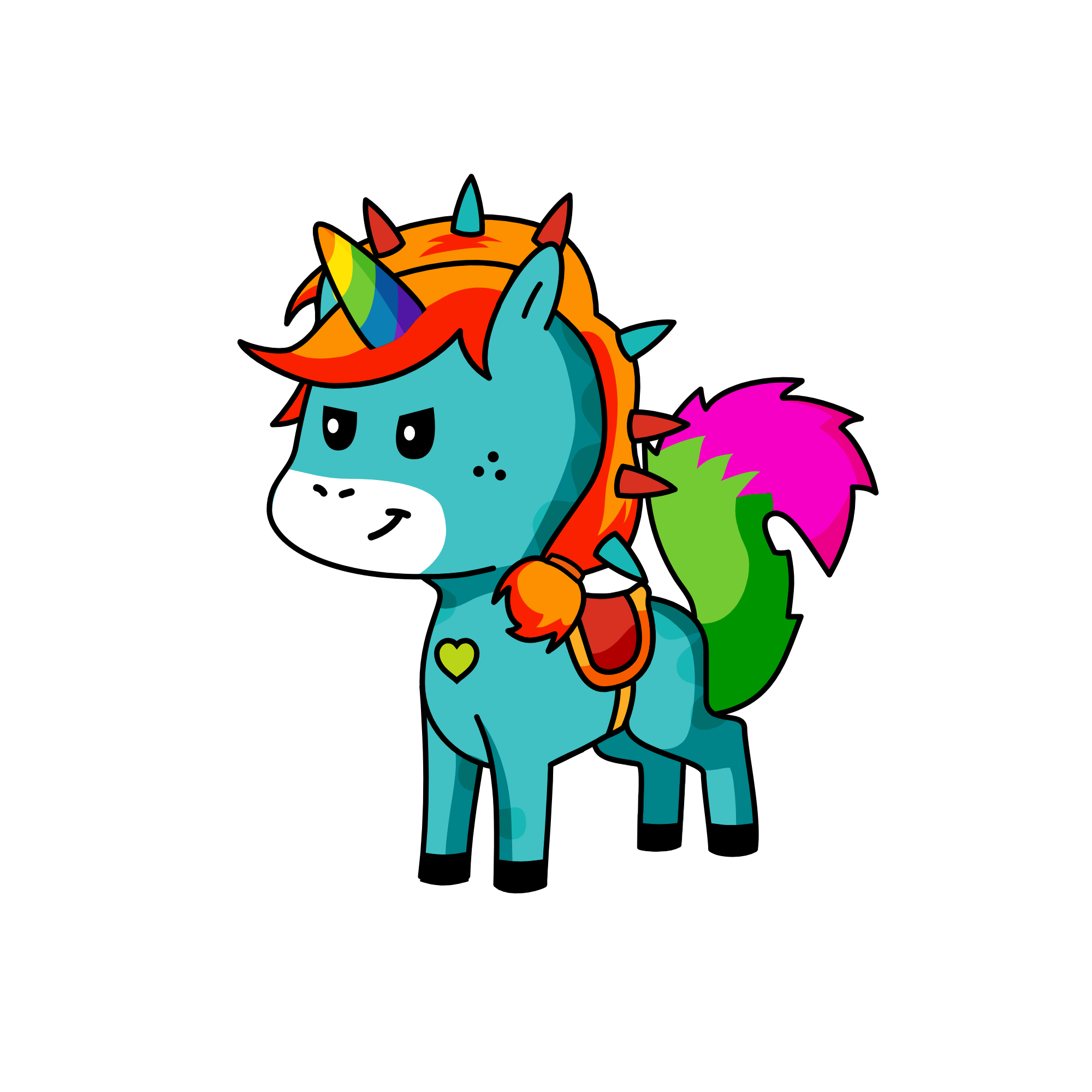 belle, the unicorn