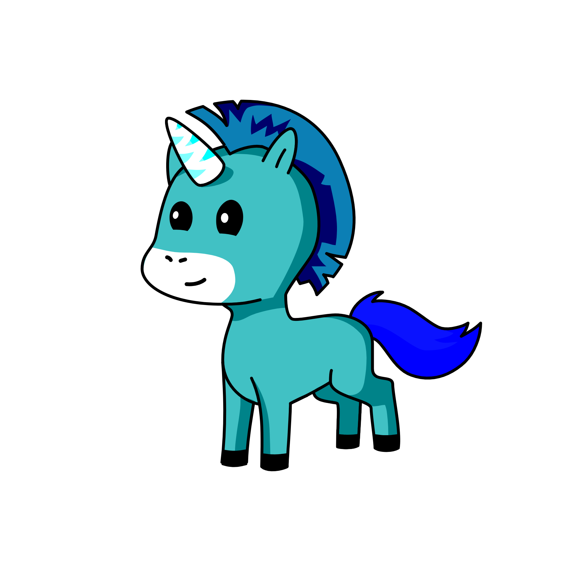 horny, the unicorn
