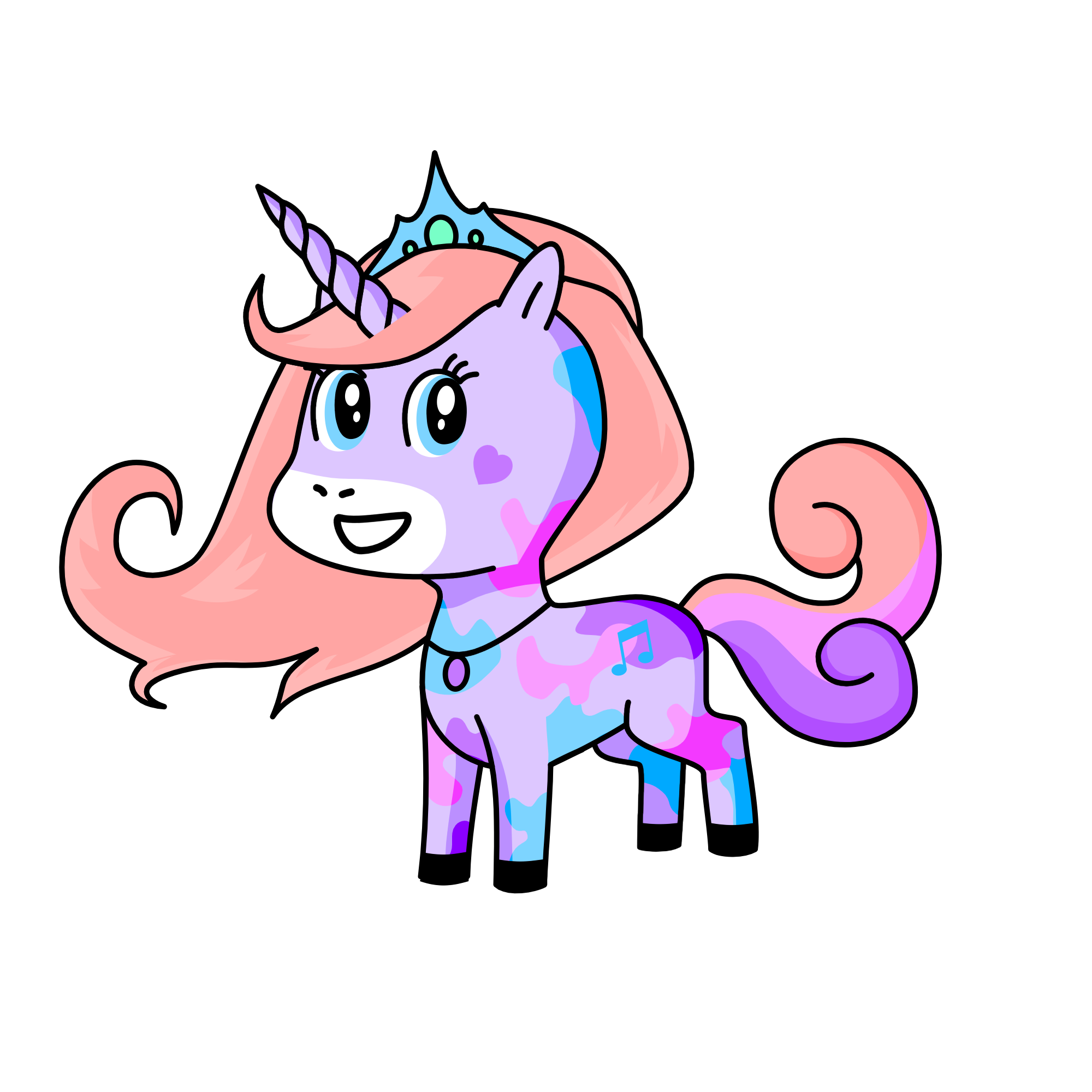 Fiona🦋, the unicorn