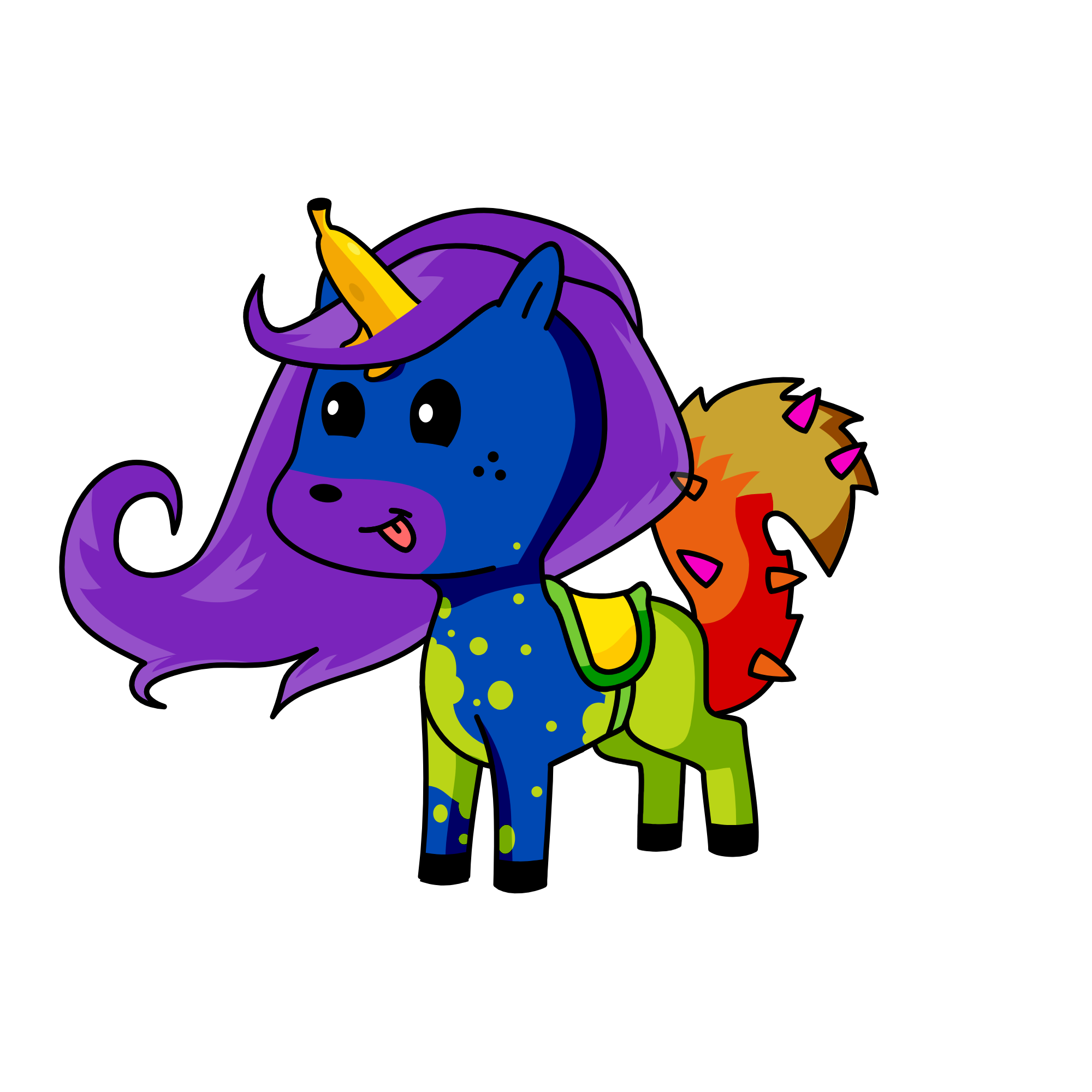 poop, the unicorn