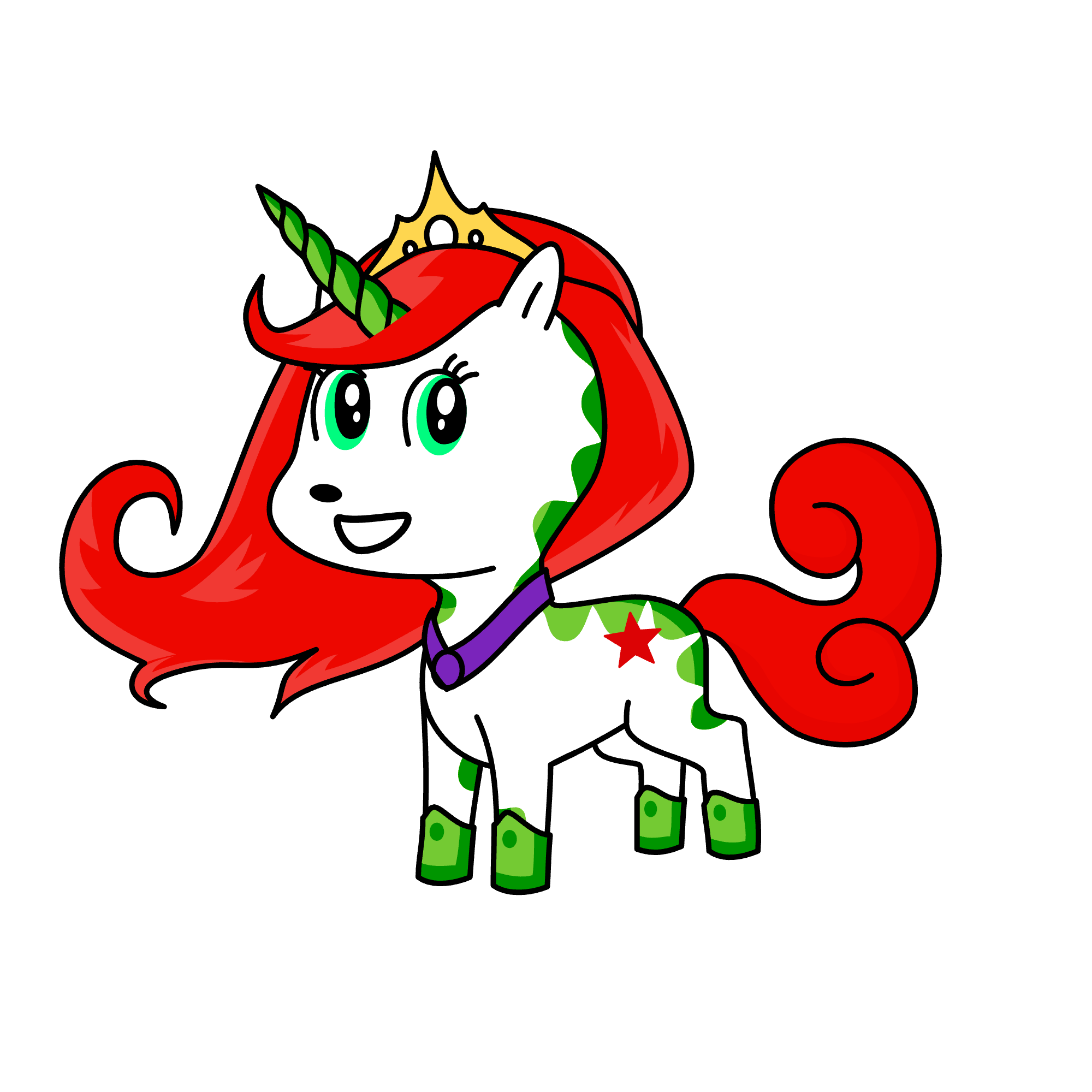 Ariel, the unicorn