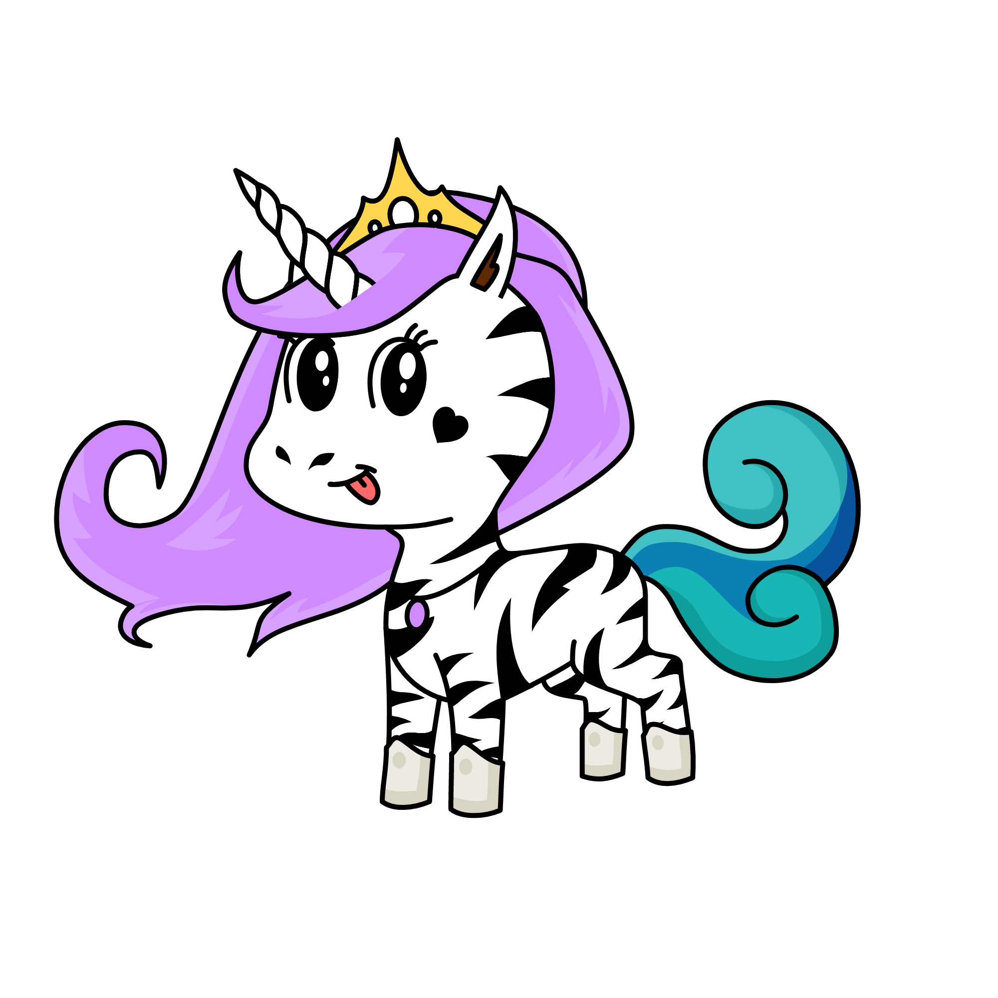 queenie pie, the unicorn