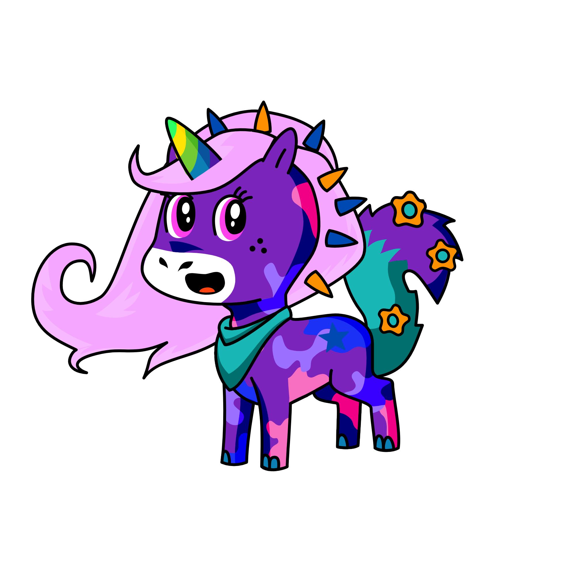 unime, the unicorn