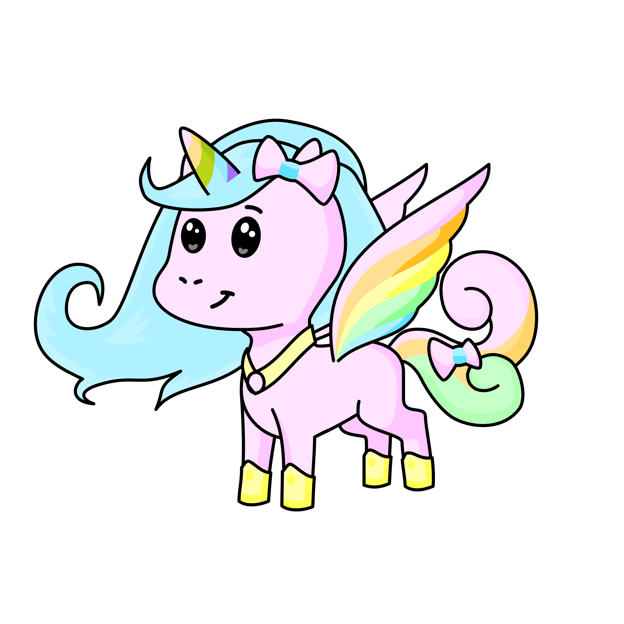 Cupcake, the unicorn