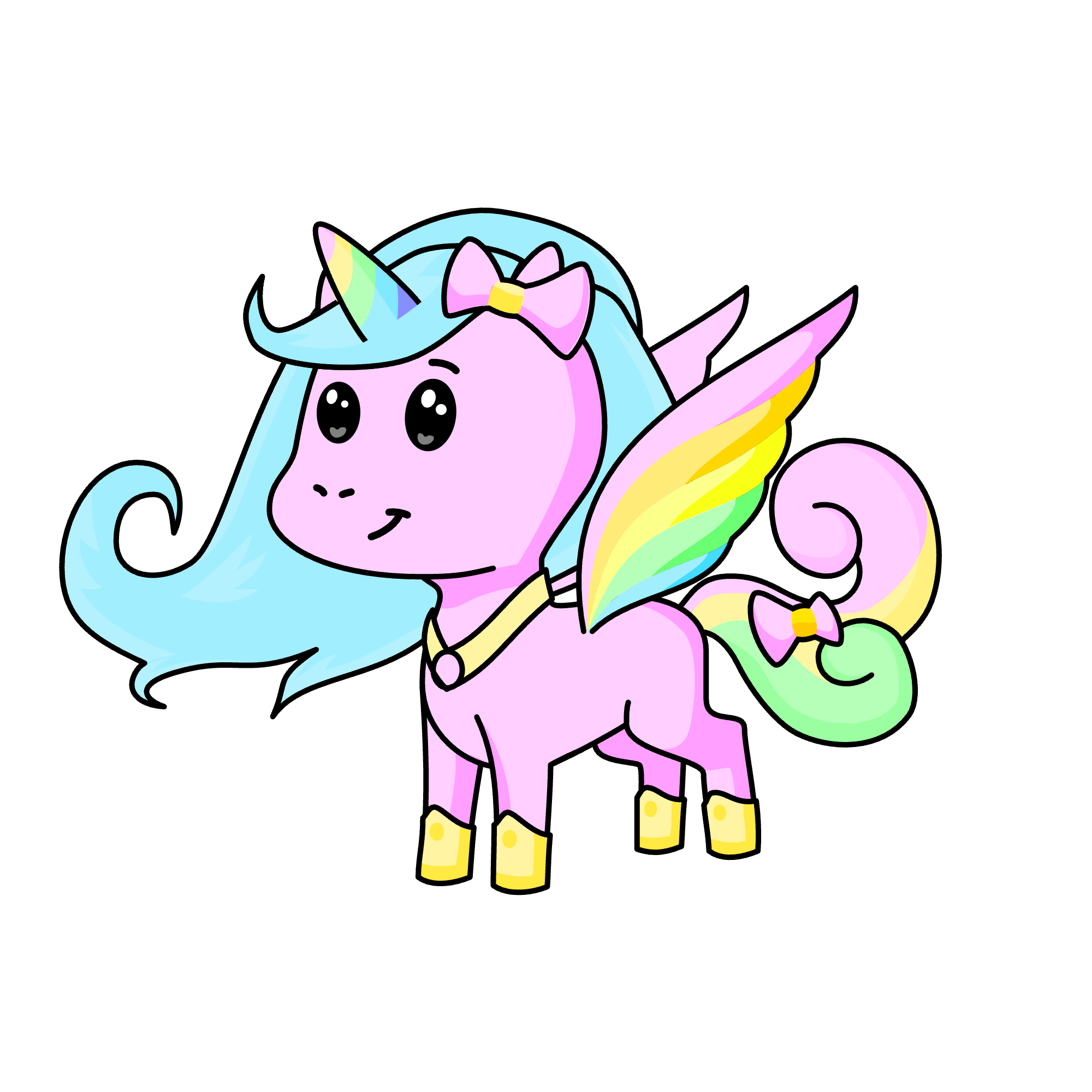 Cupcake, the unicorn
