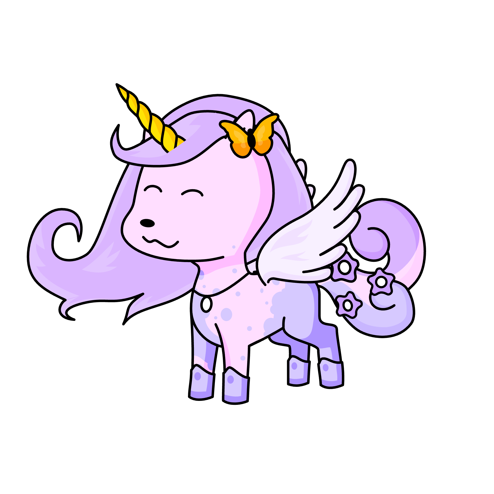 Lilac, the unicorn