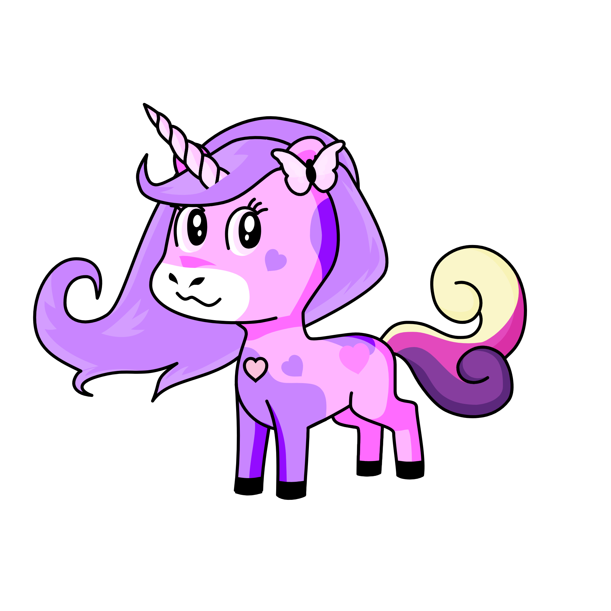 Rose, the unicorn