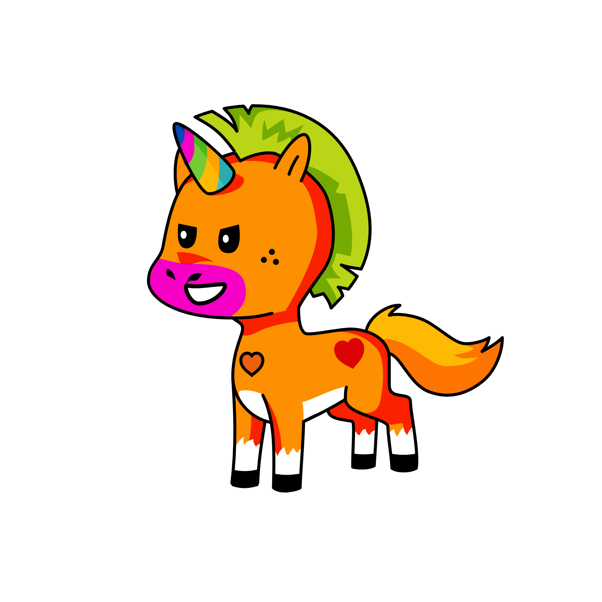 Blast, the unicorn