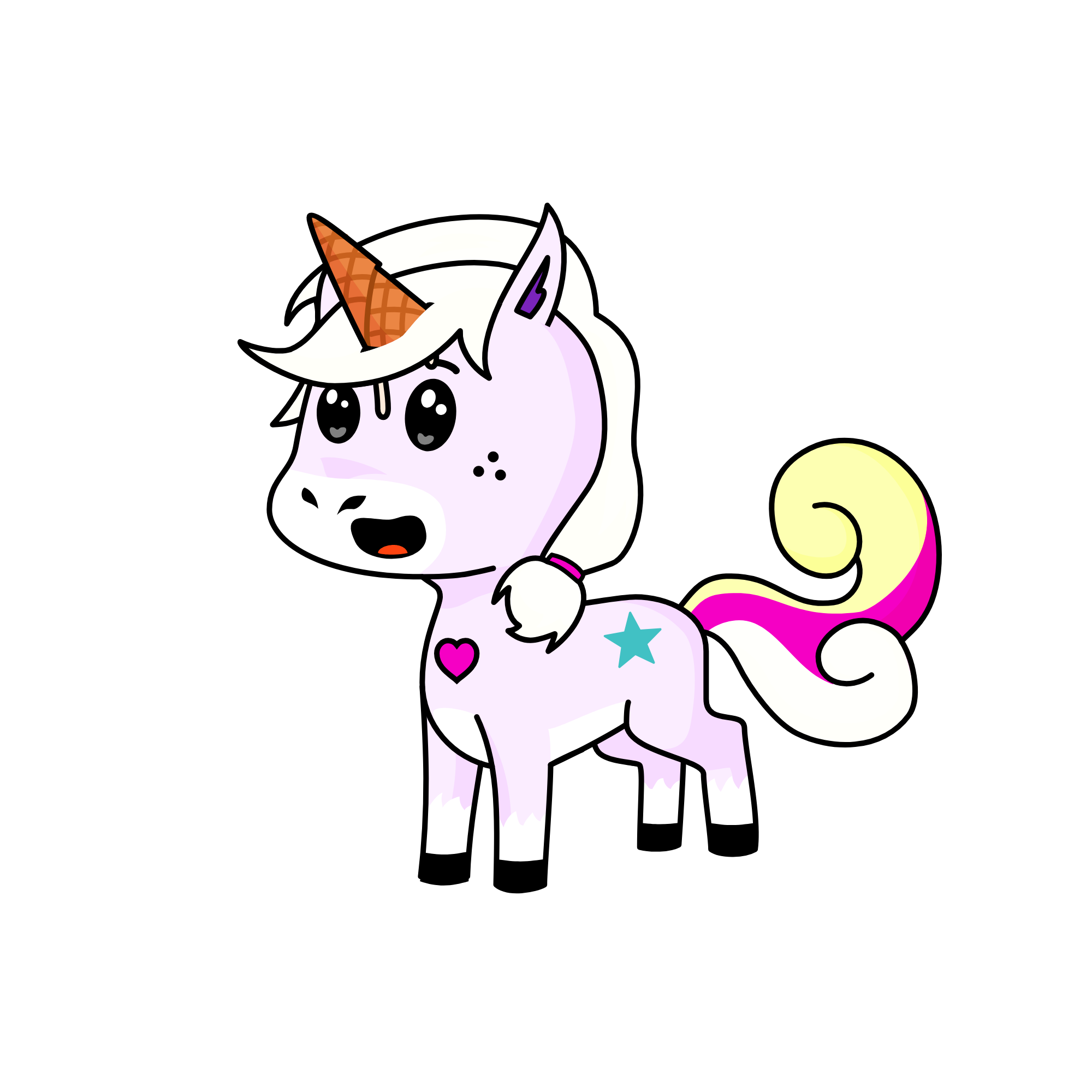 Sundaes, the unicorn