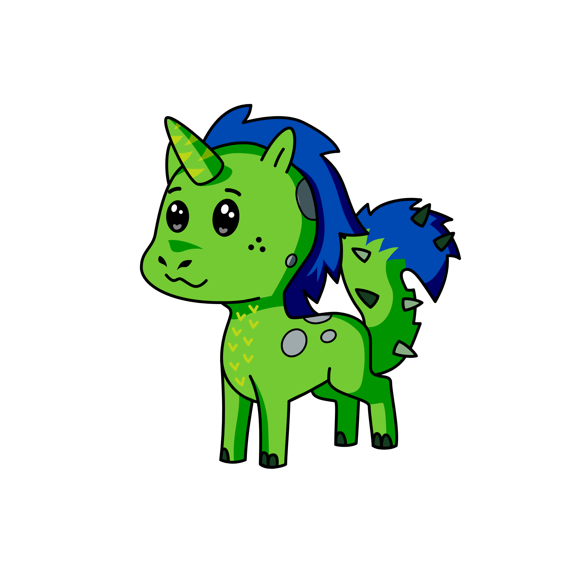 Glalactic Martiancorn, the unicorn