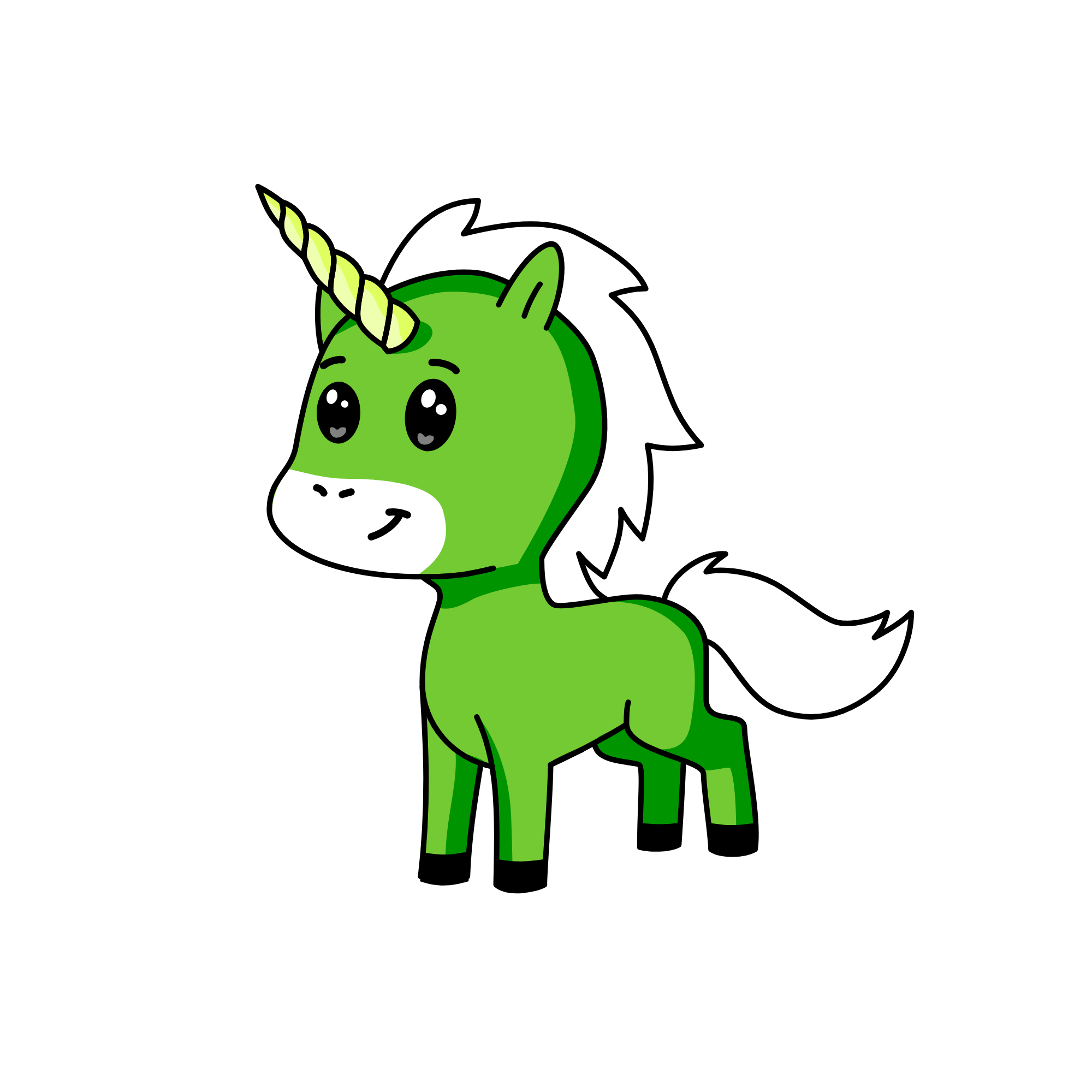 Keylime Pie, the unicorn