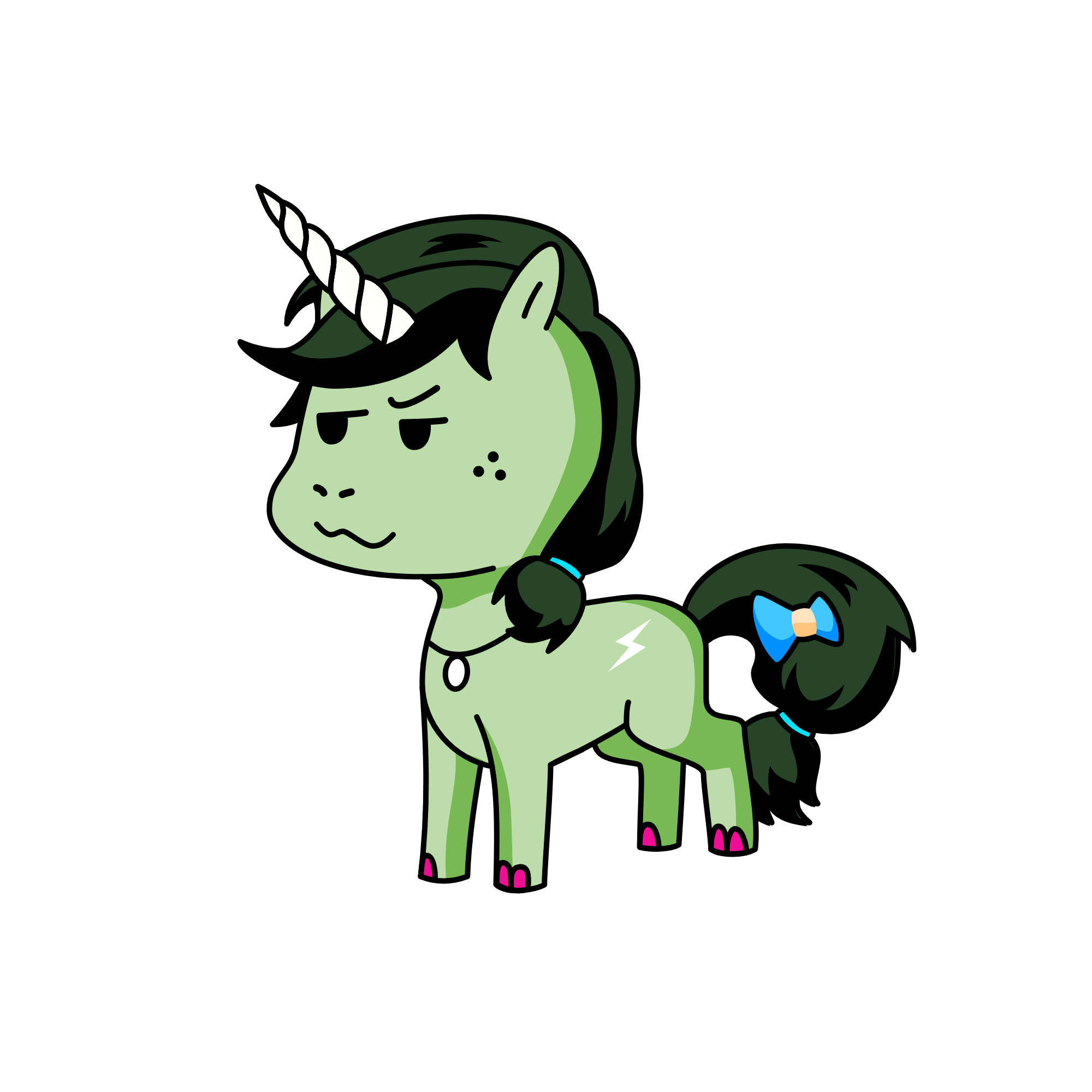 Andromeda, the unicorn