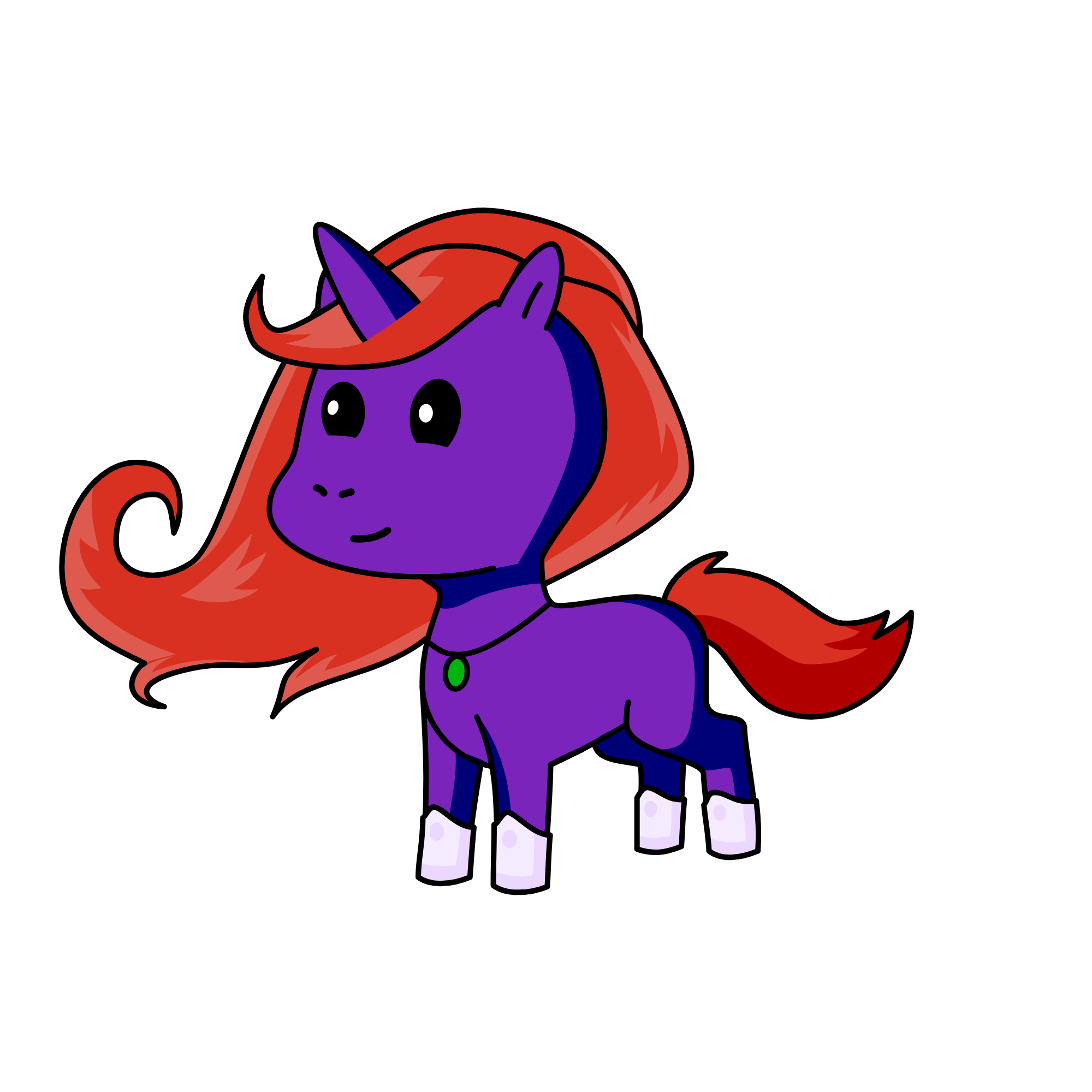 Lilly, the unicorn