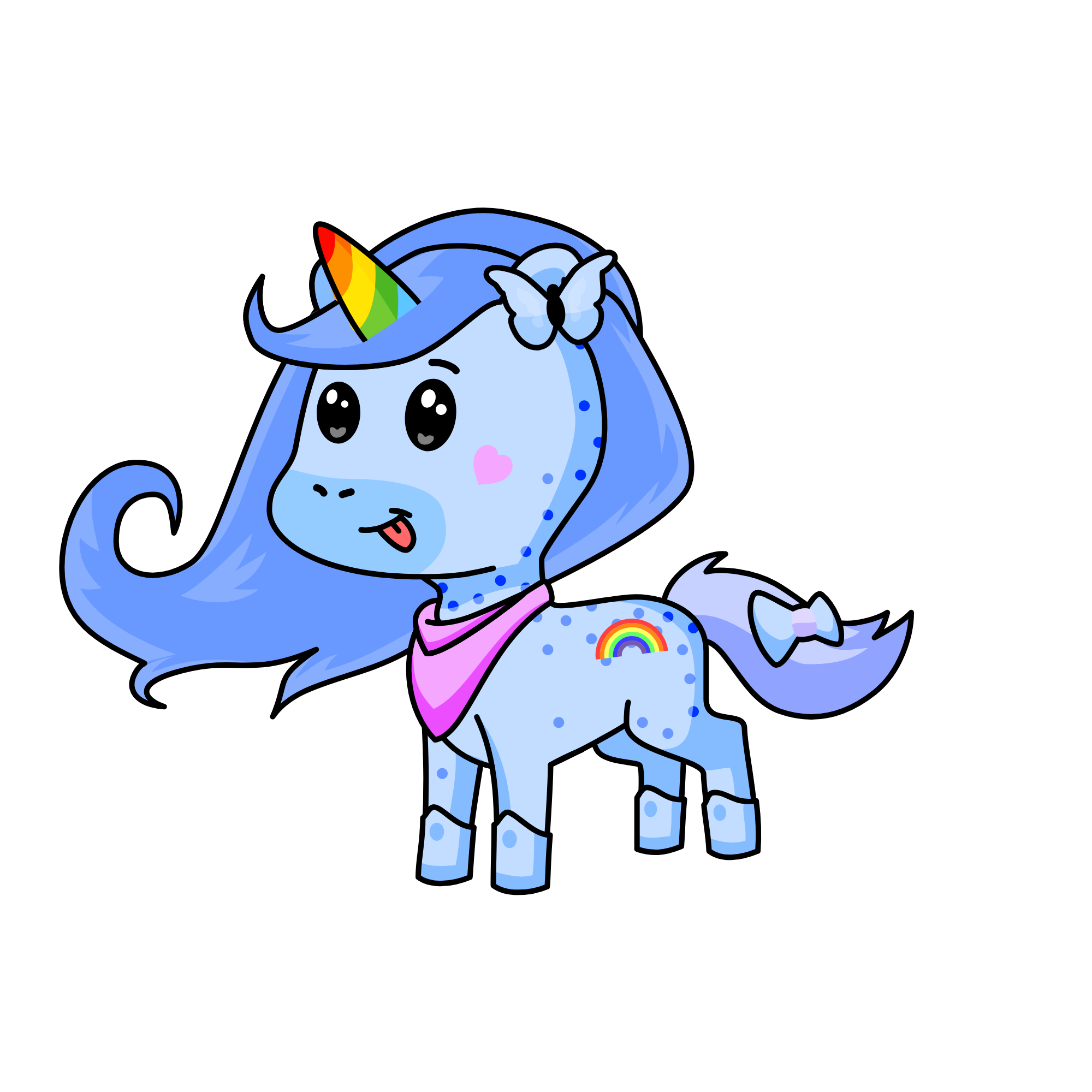 Butterfly, the unicorn