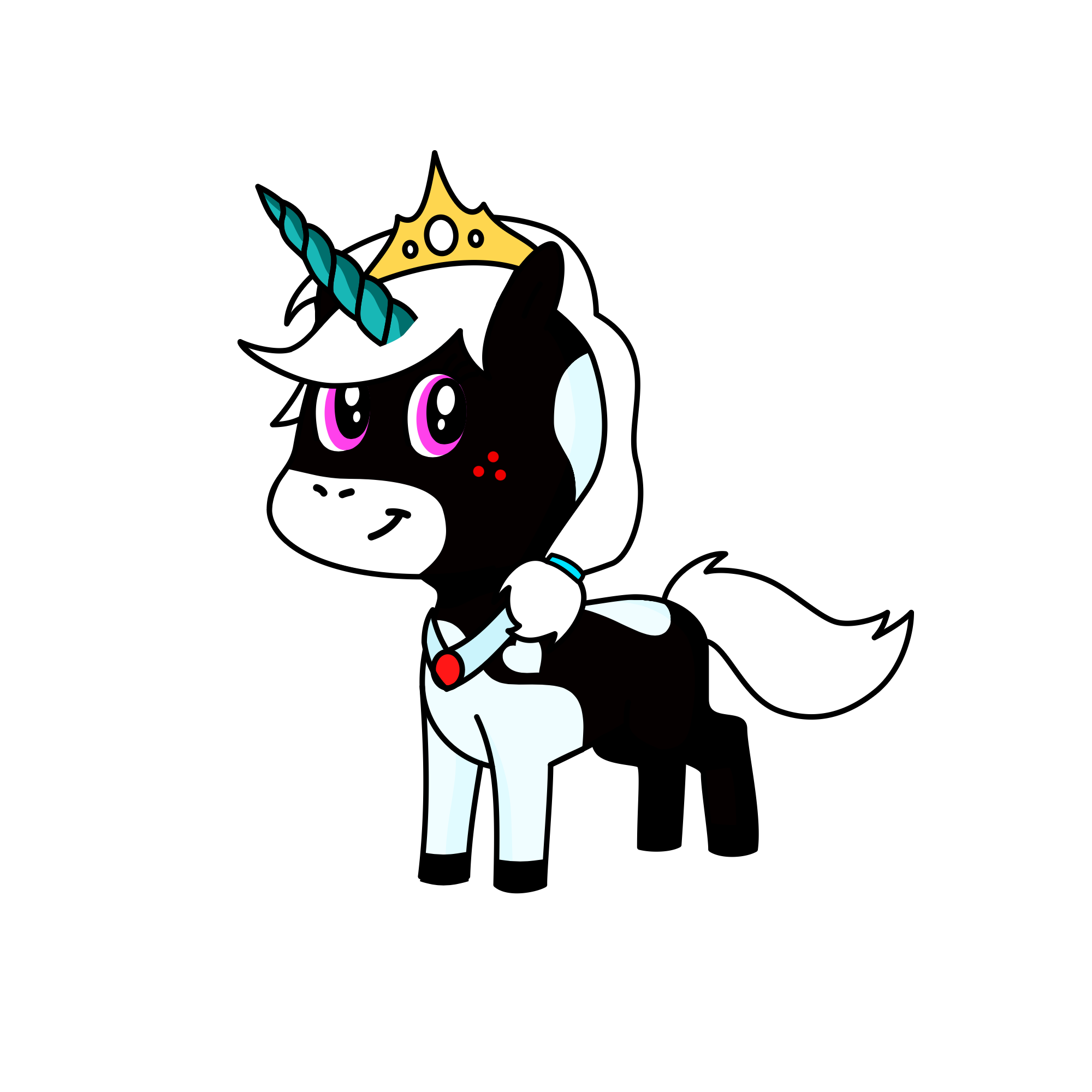 Nightshade Candyblossom, the unicorn