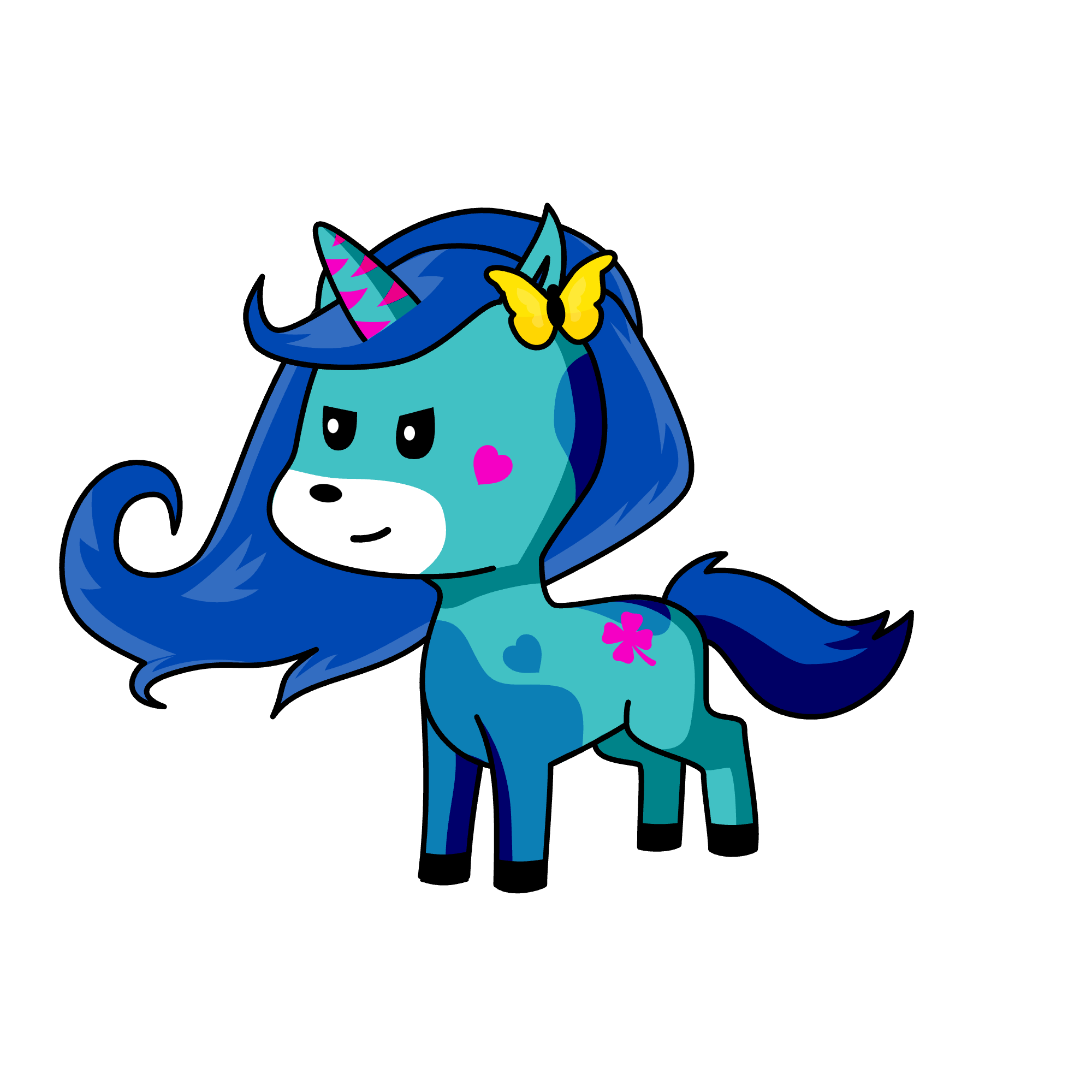 Jinx, the unicorn