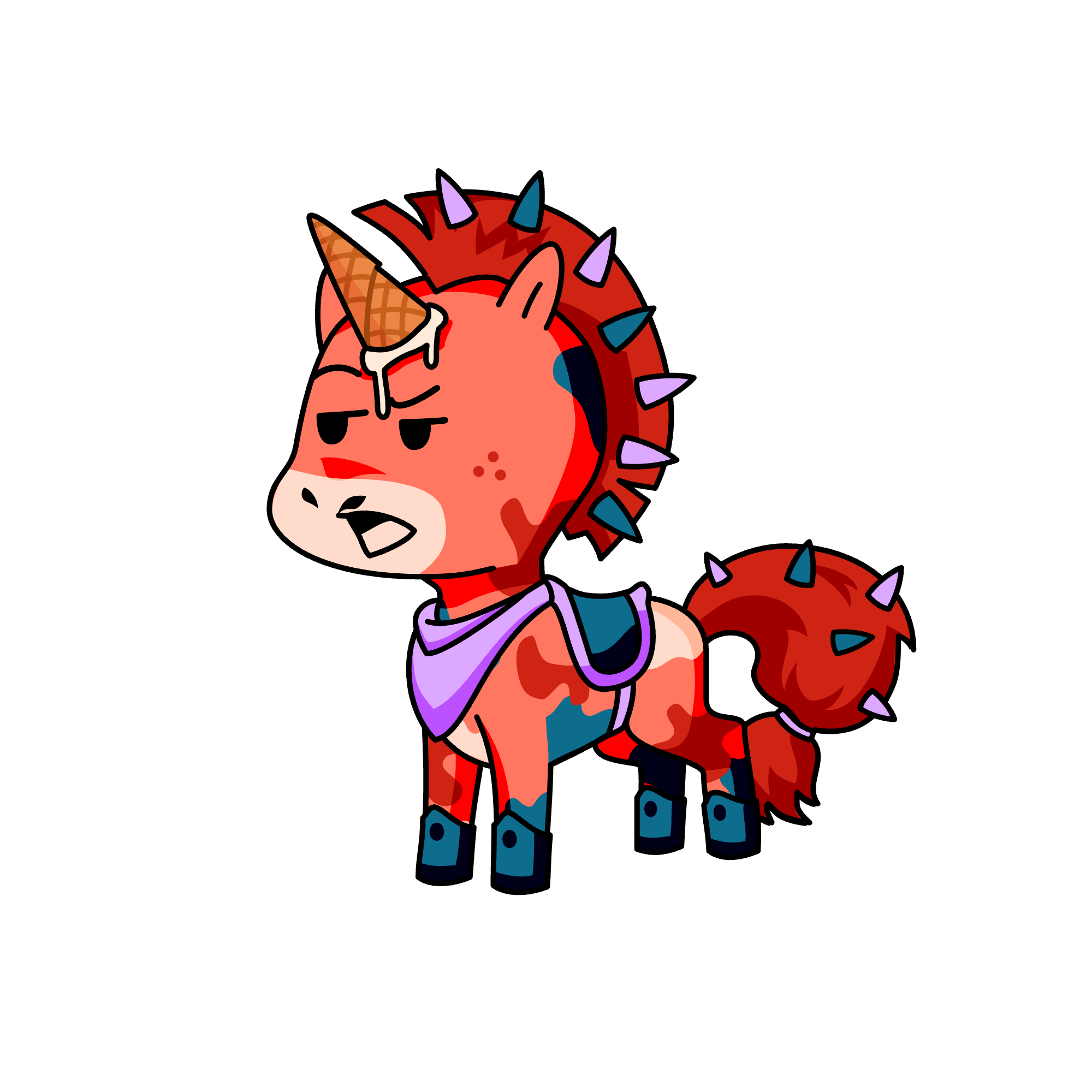 Vi, the unicorn