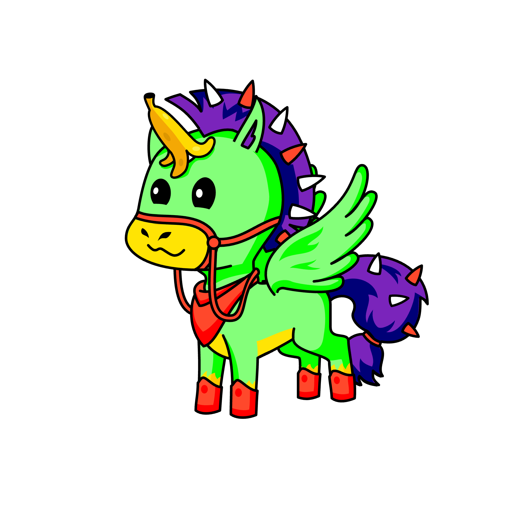 Pineapple, the unicorn