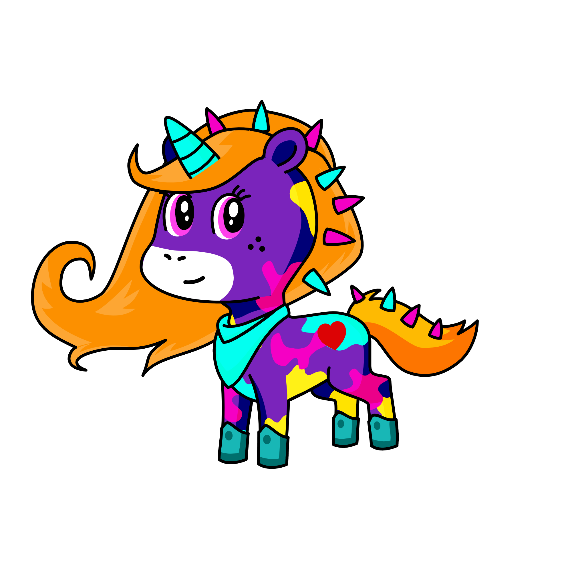 addy, the unicorn