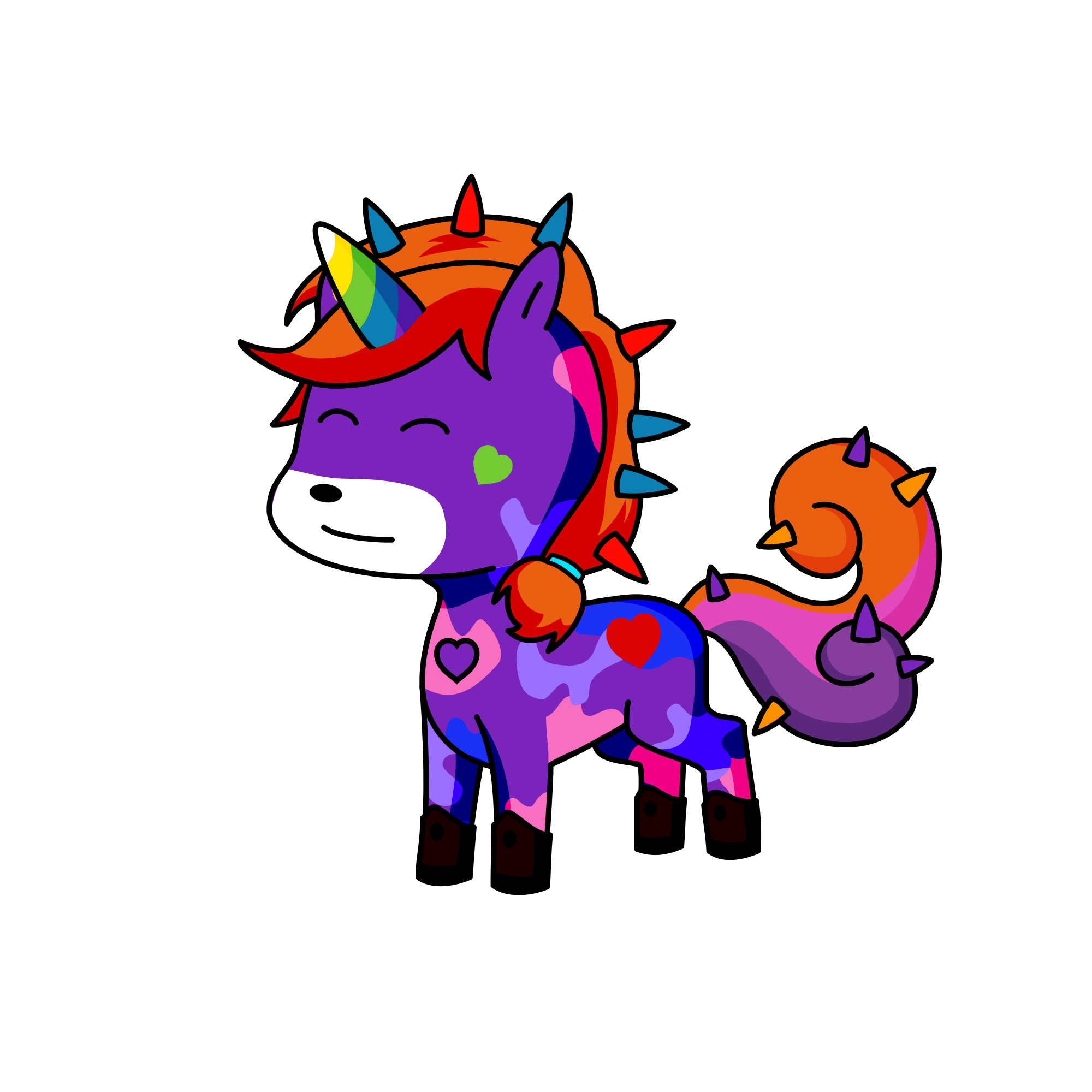 Telemukiss, the unicorn