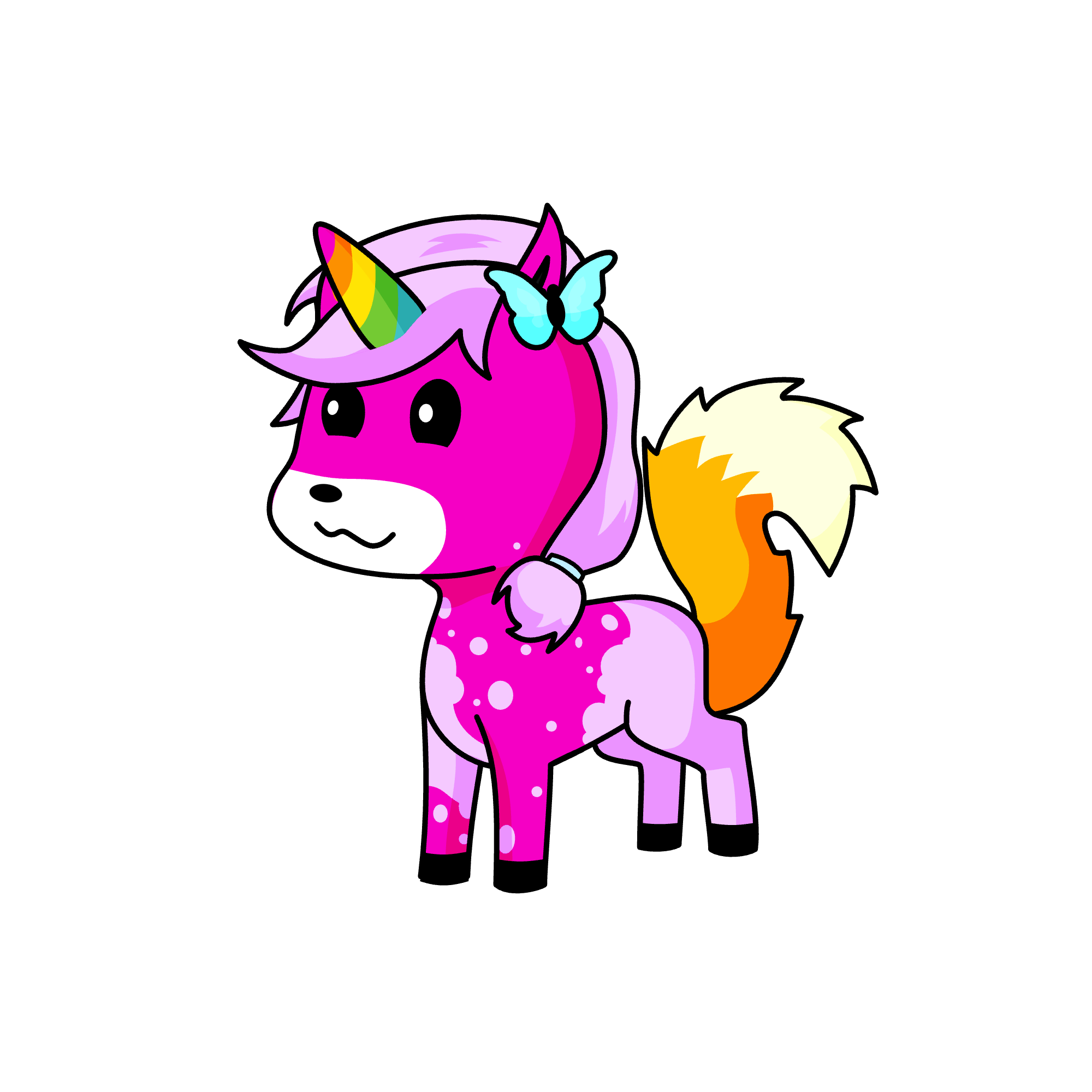 Clover, the unicorn