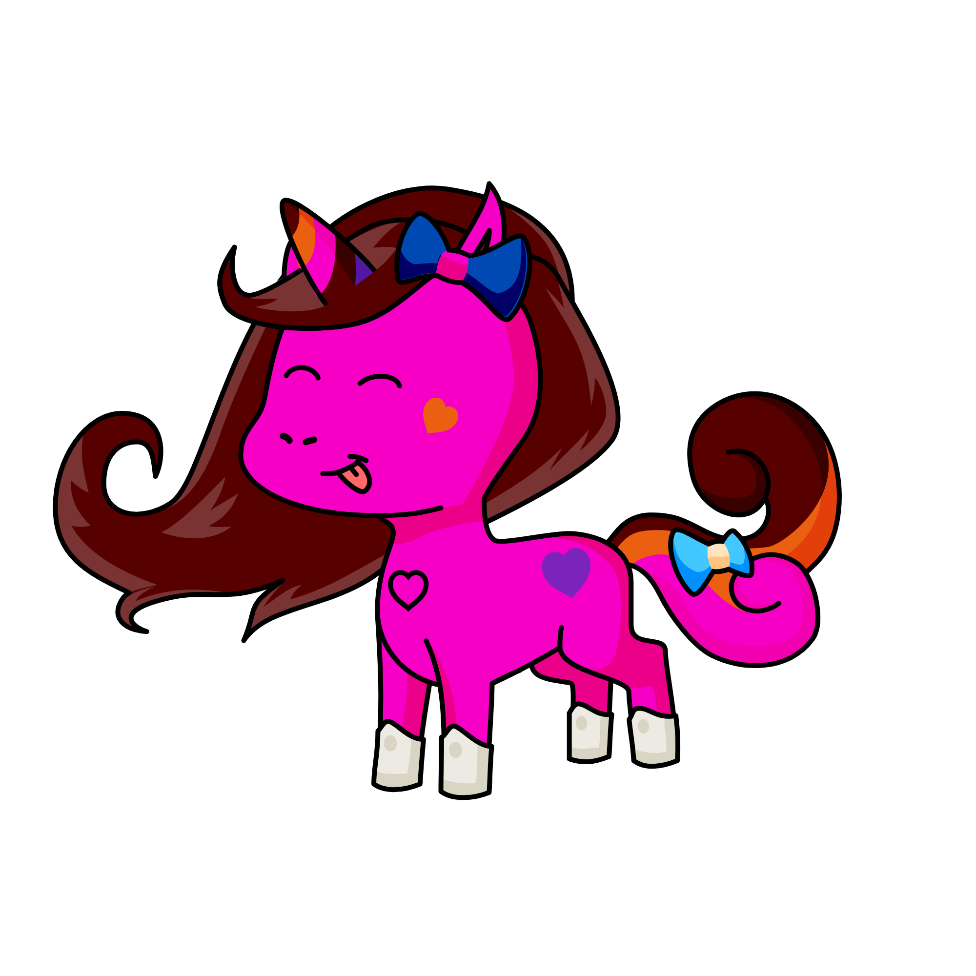 FLUFFY, the unicorn