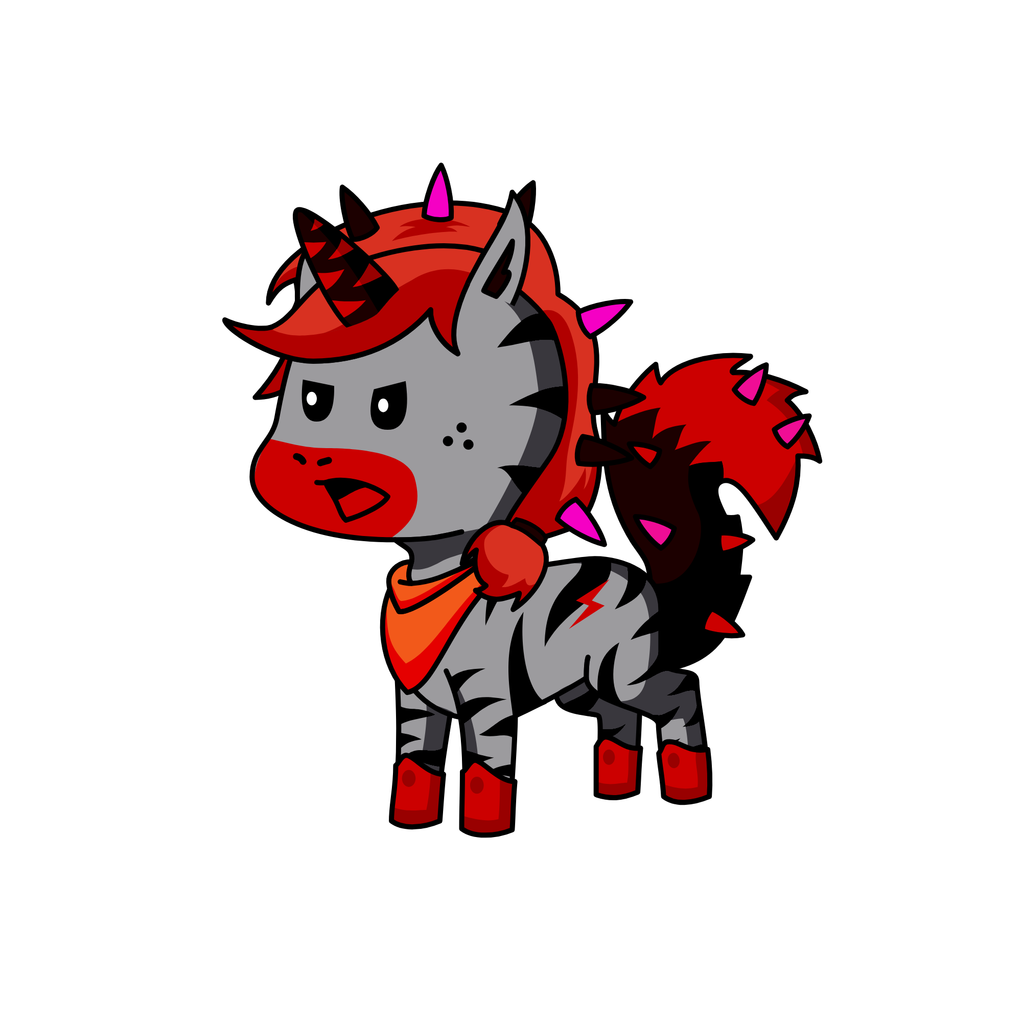 queen of rock, the unicorn