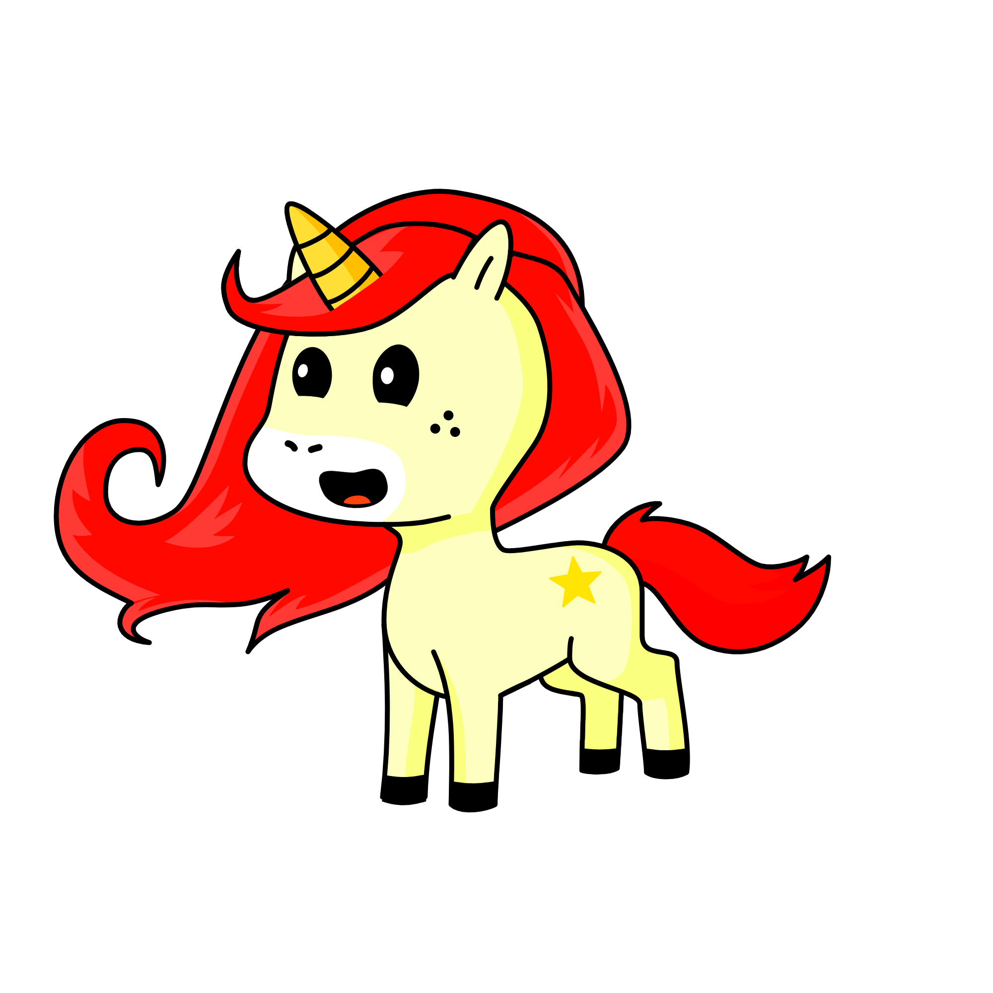 Sparkle, the unicorn