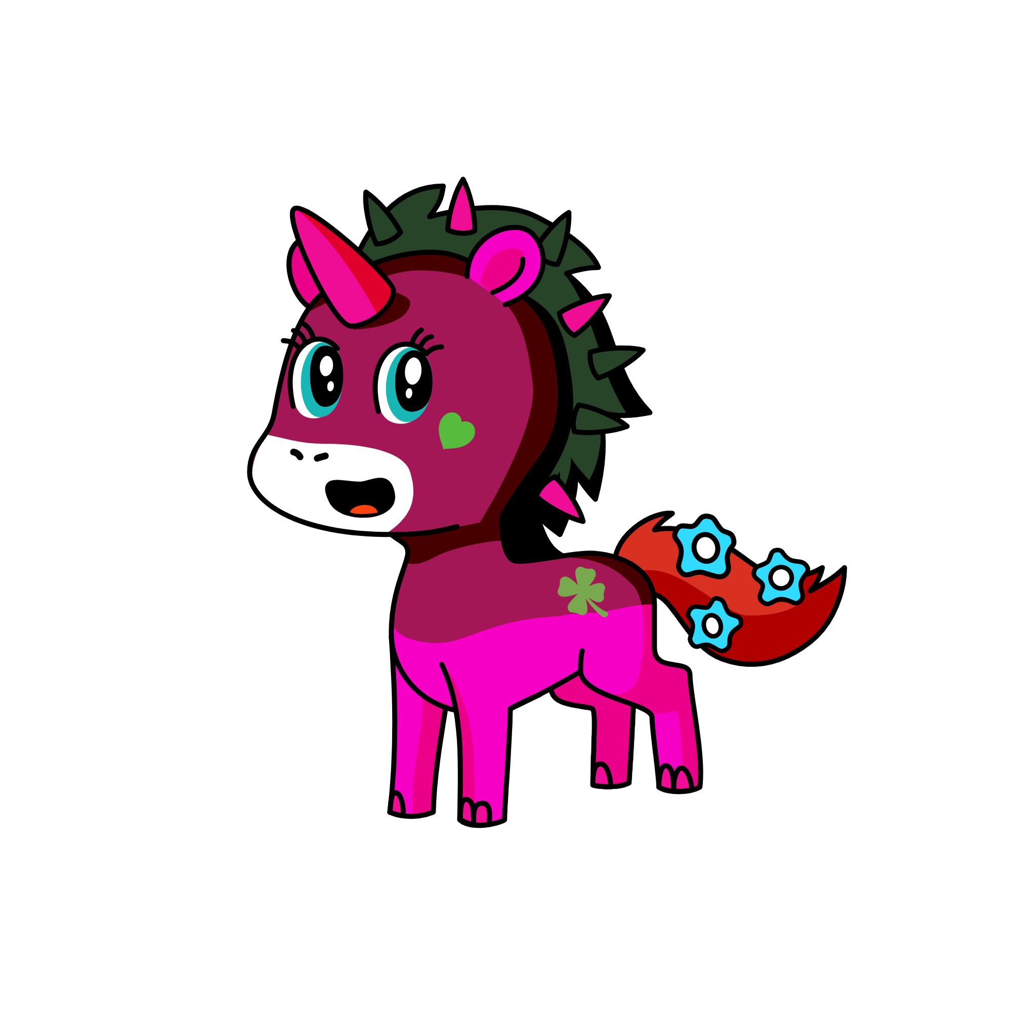 snajkbd, the unicorn