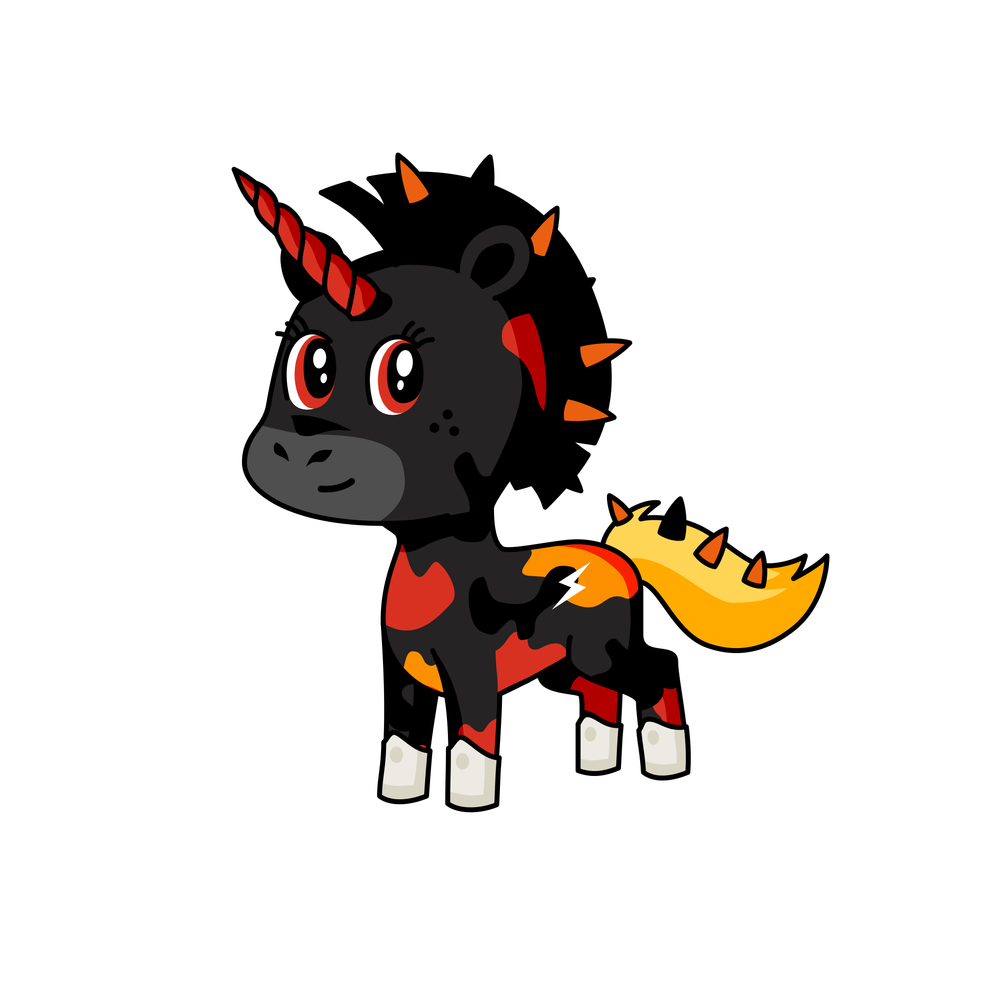Evil Unicorn, the unicorn