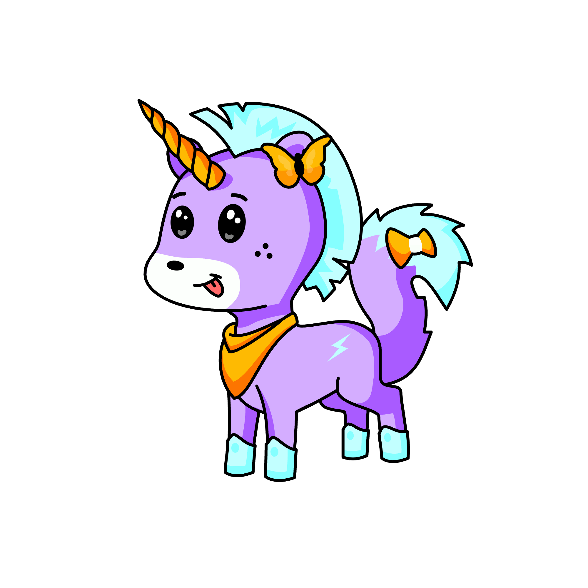 clumbs, the unicorn