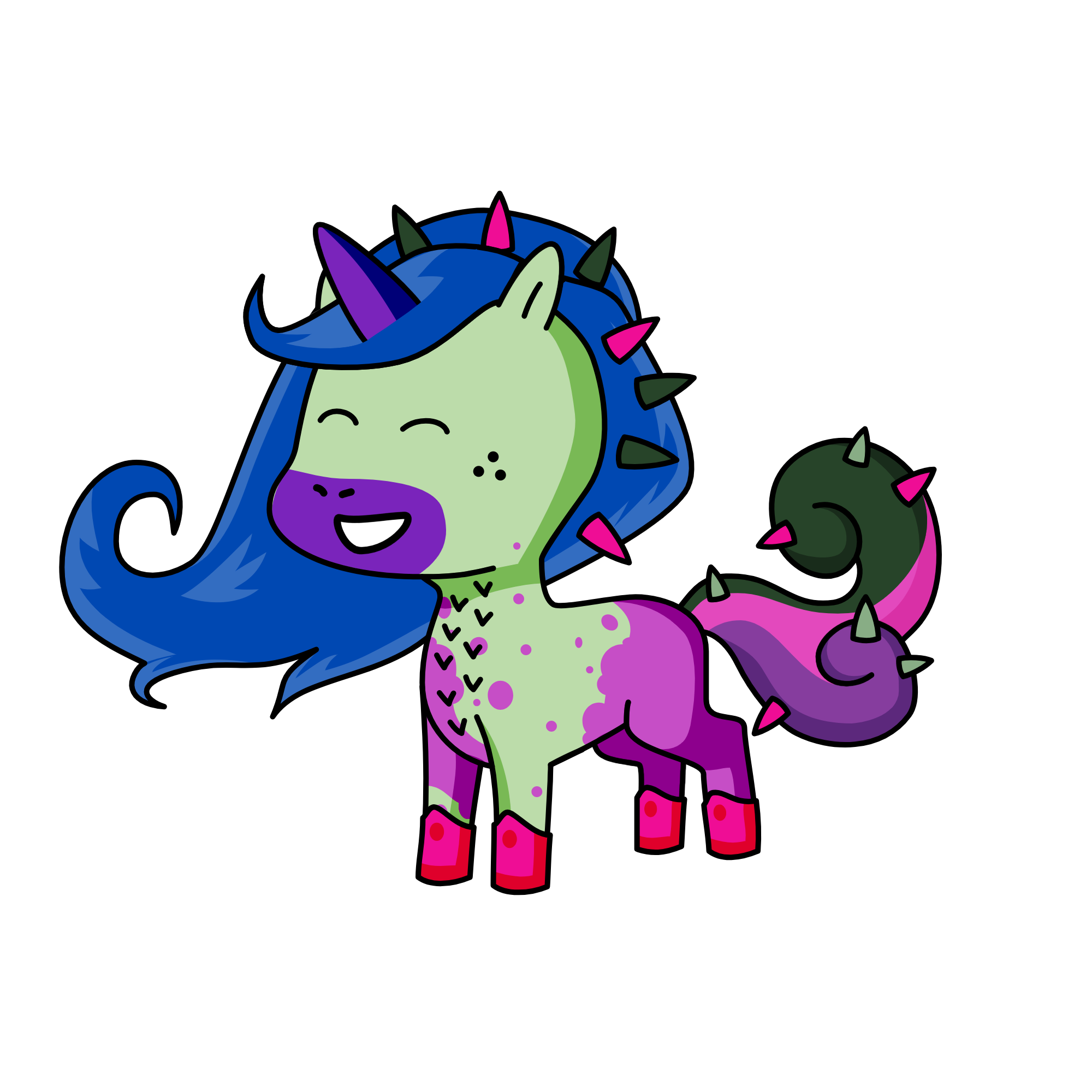 Quana, the unicorn