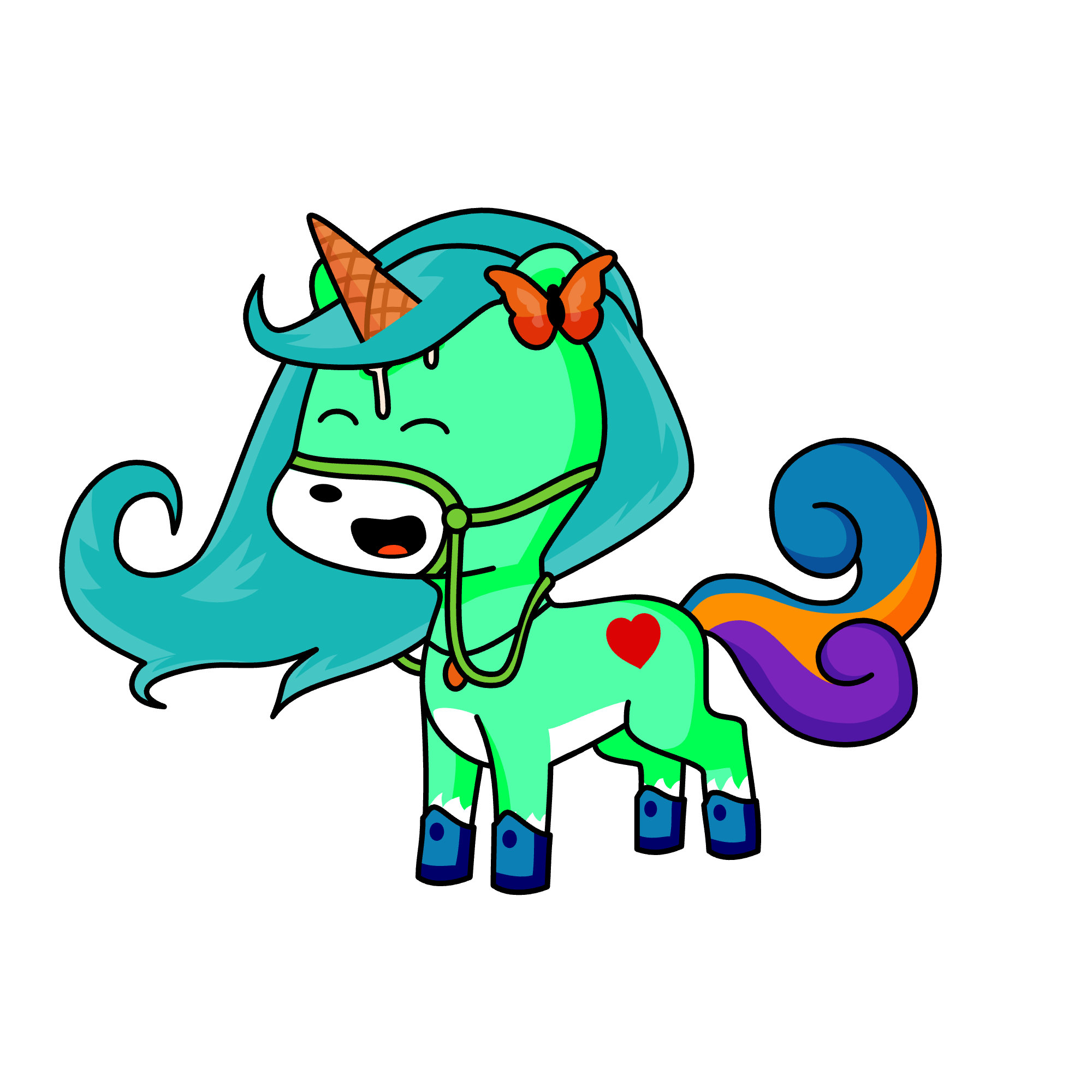 ., the unicorn