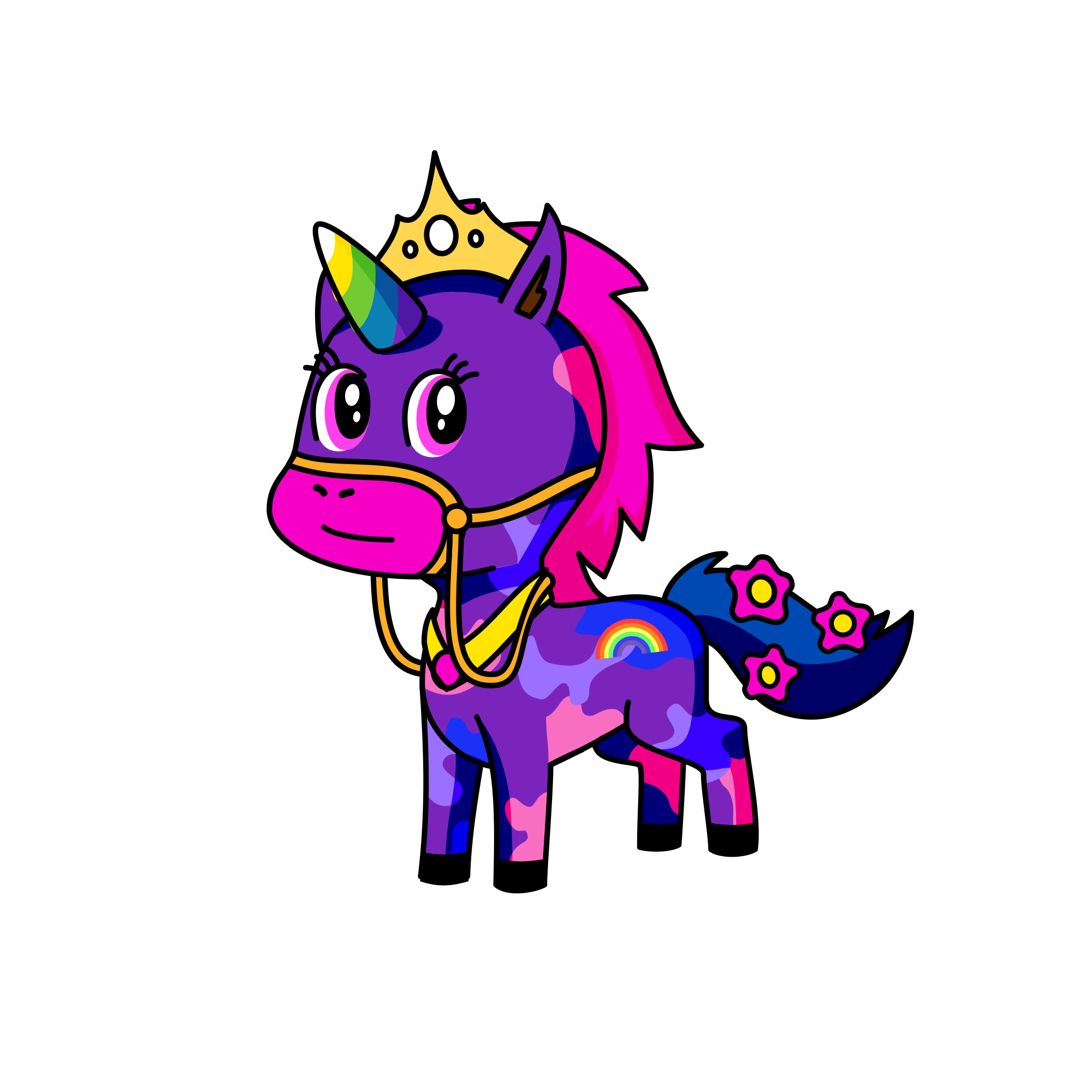 Pinky pie, the unicorn
