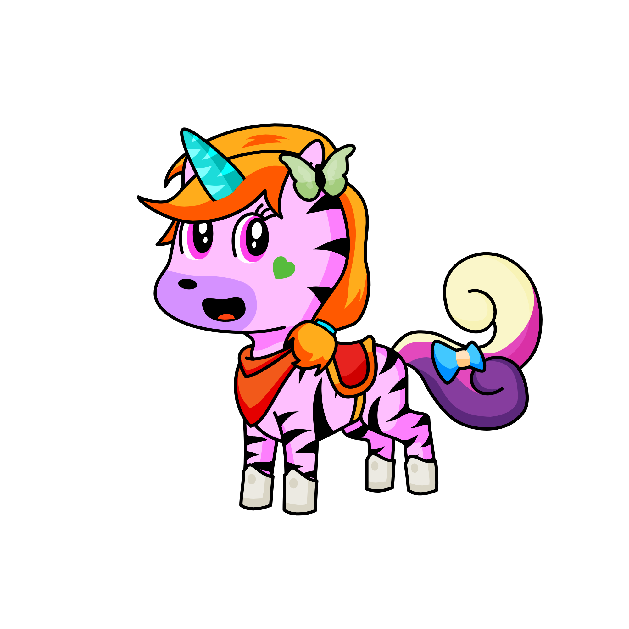 pinky, the unicorn