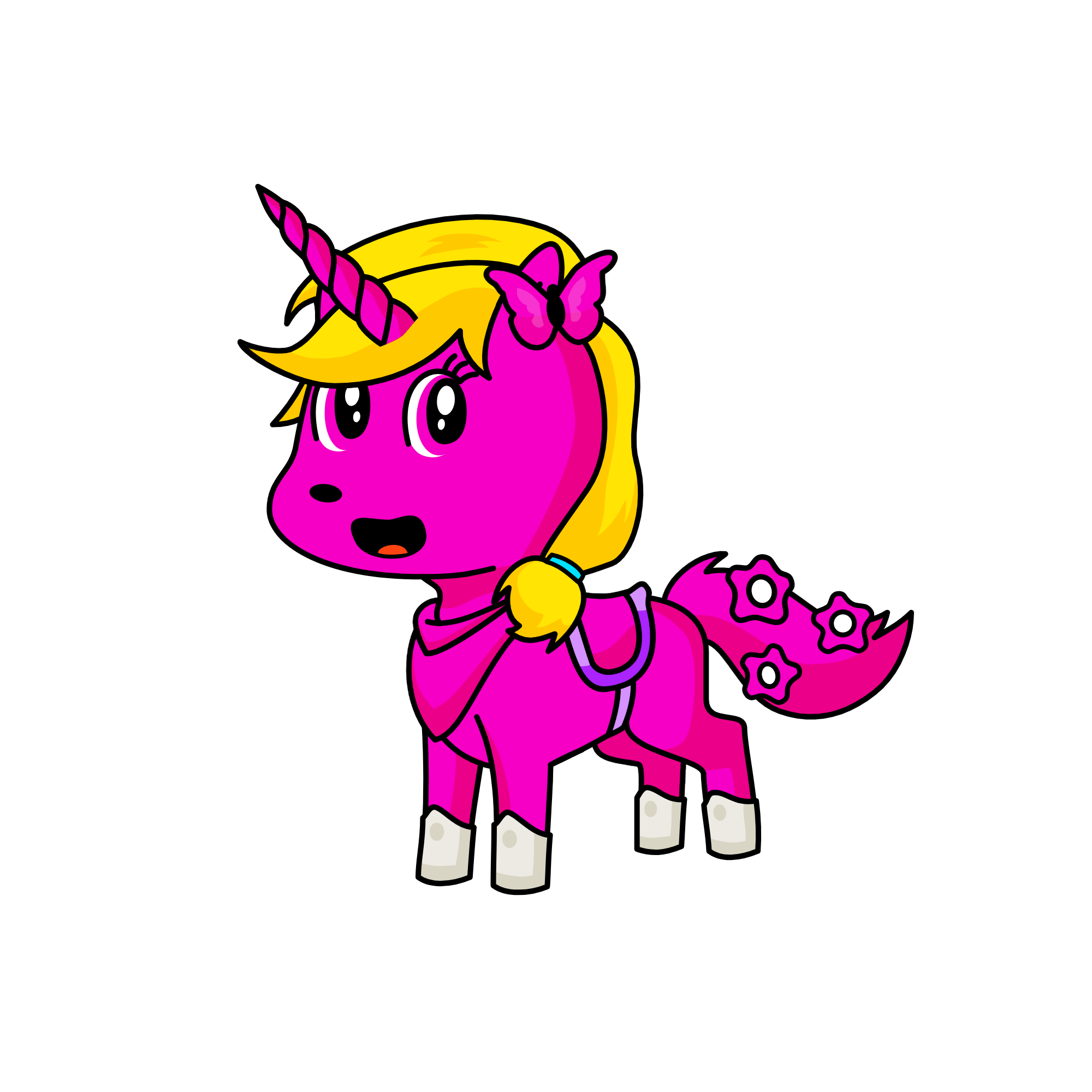 saly, the unicorn