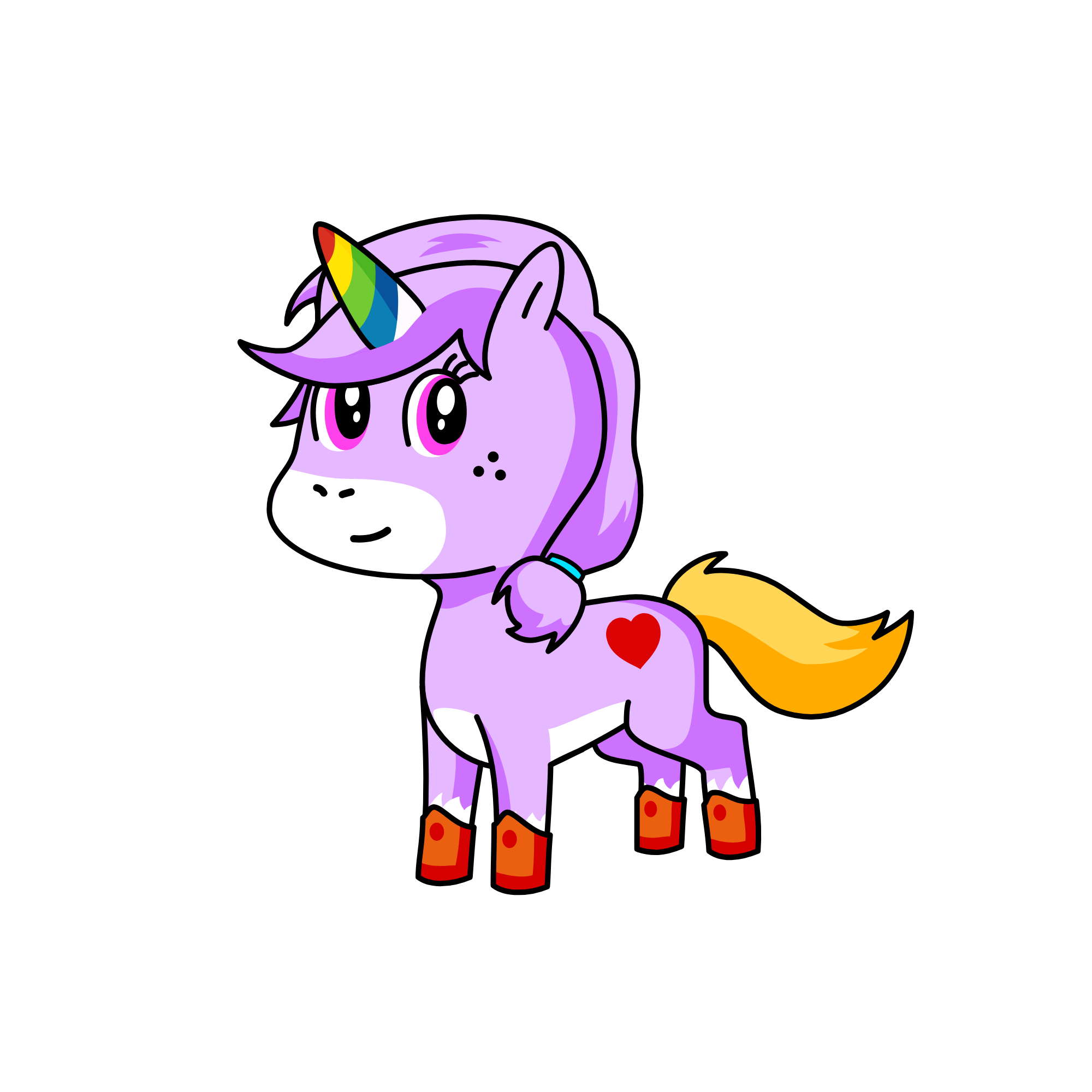 Nadia, the unicorn