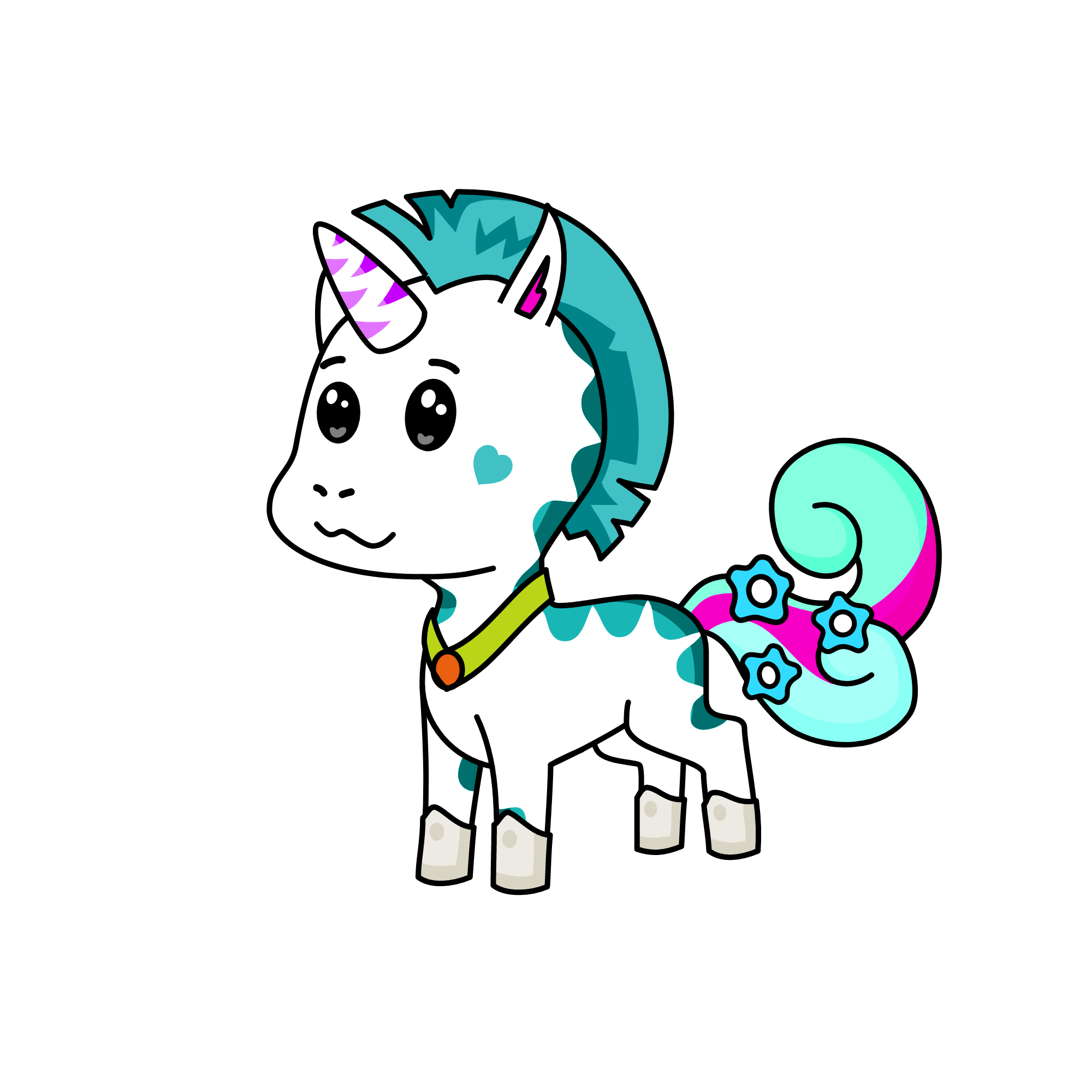 moon younicorn, the unicorn
