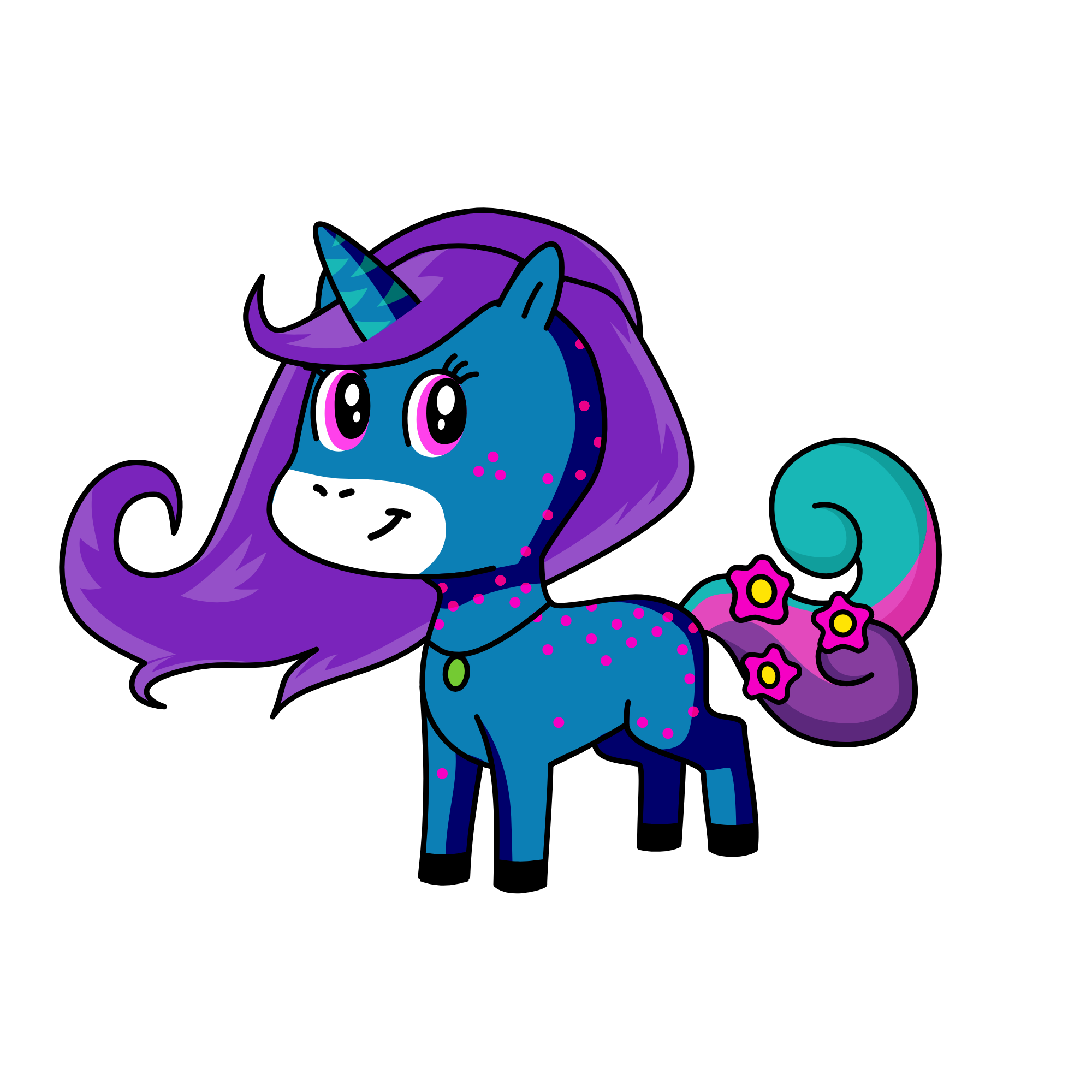 Pretty, the unicorn