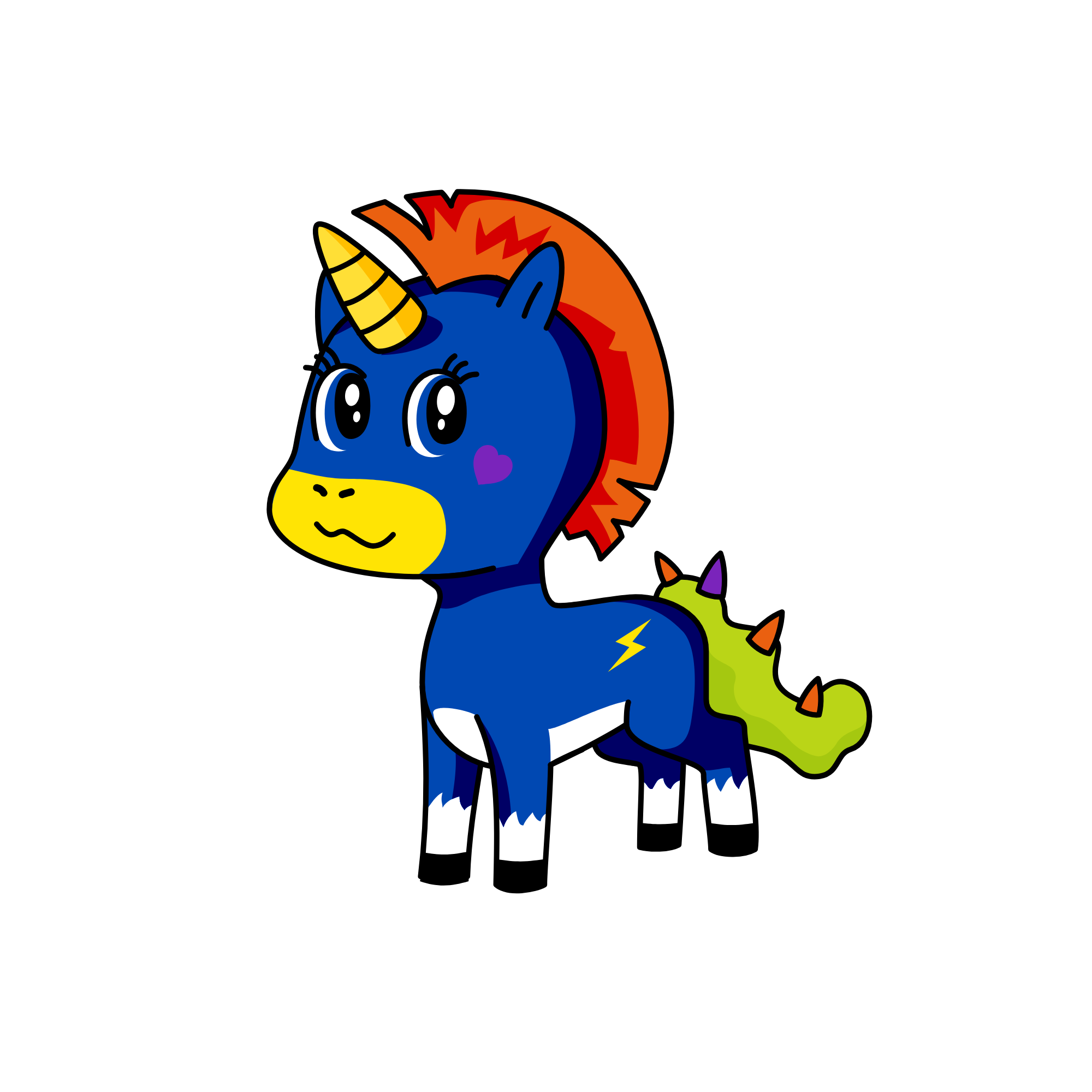 CRAZY , the unicorn
