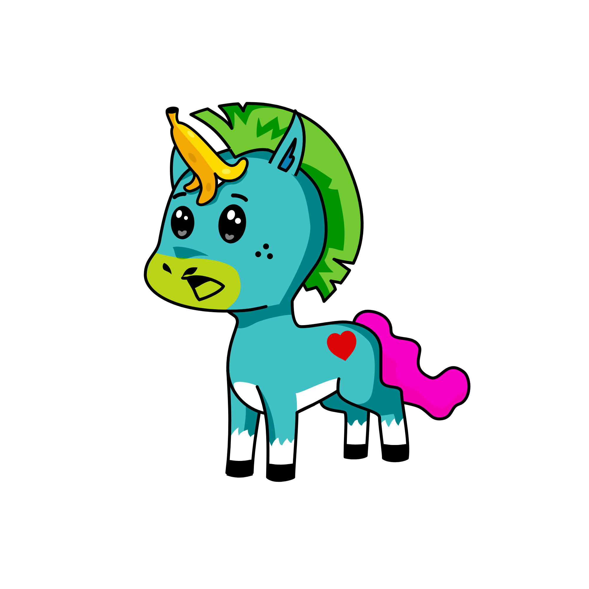 mr. banana, the unicorn