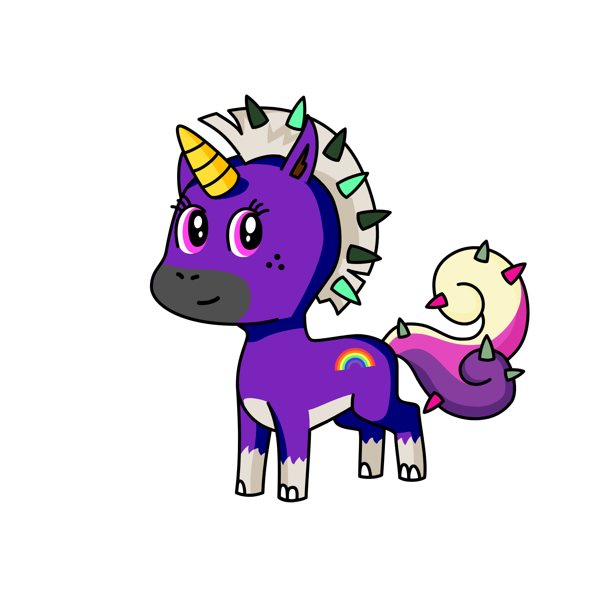 Mango, the unicorn