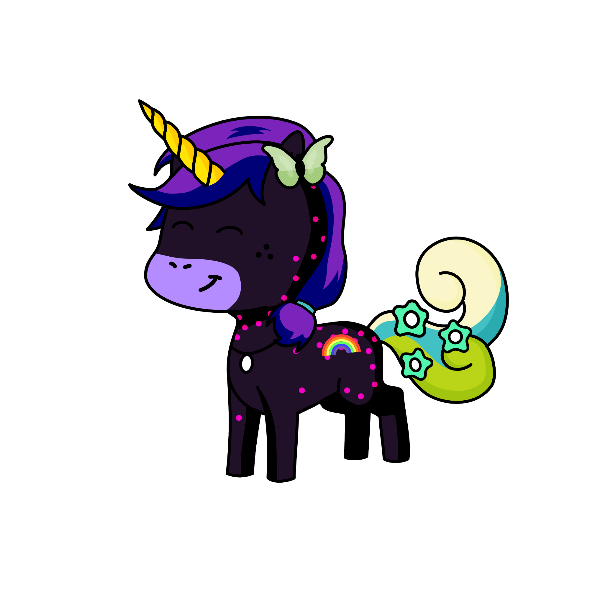 Starry, the unicorn